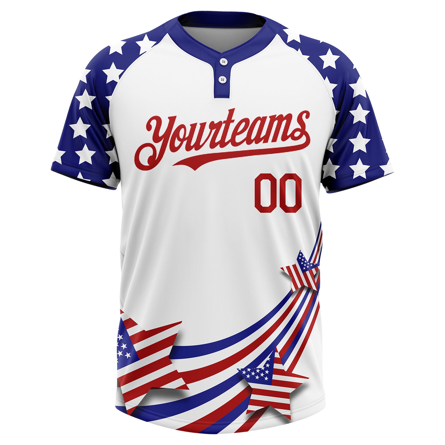 american flag softball jerseys