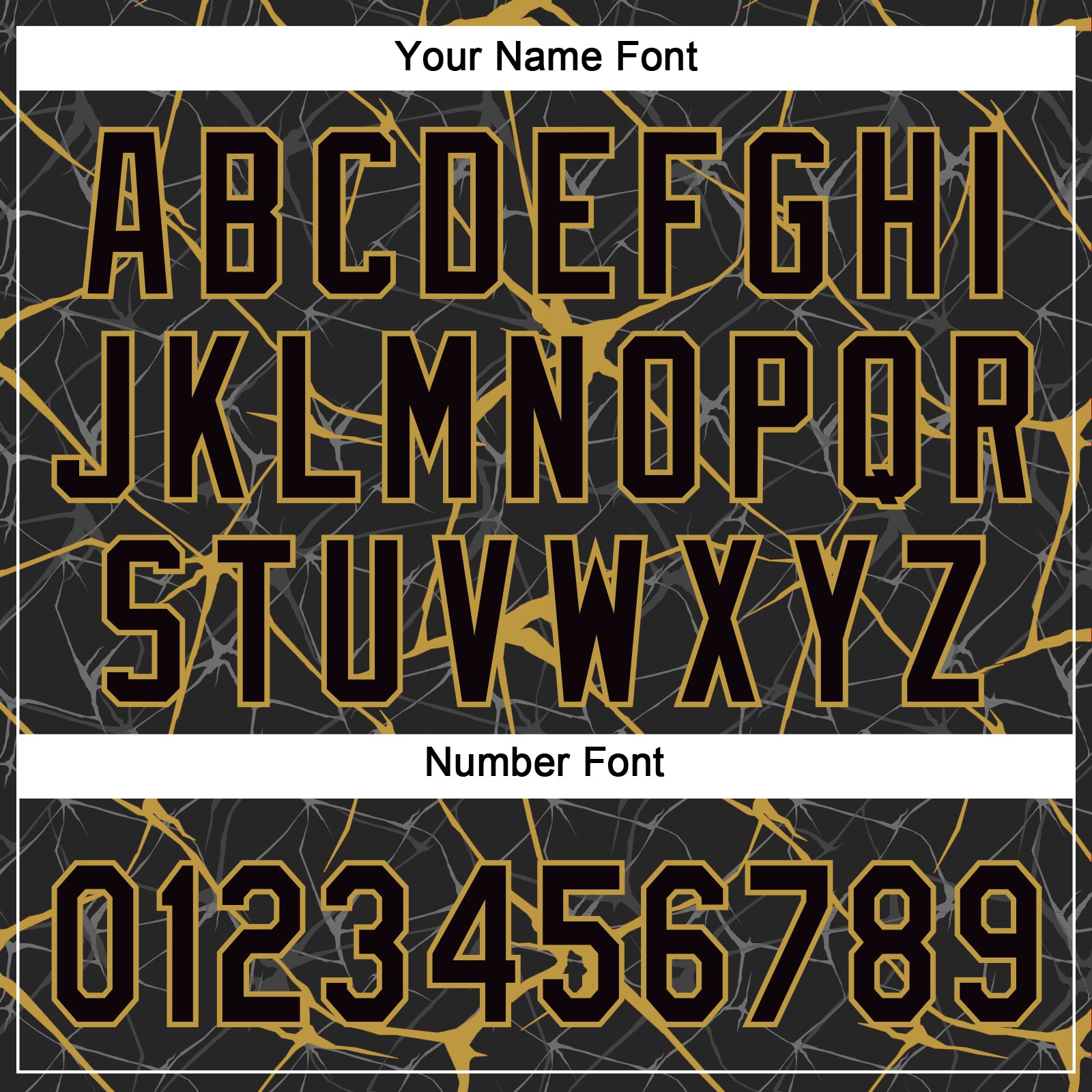 Custom Black Old Gold 3D Pattern Abstract Network Two-Button Unisex Softball Jersey