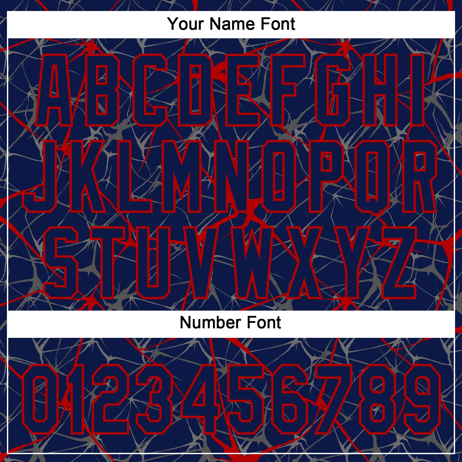 Custom Navy Red 3D Pattern Abstract Network Two-Button Unisex Softball Jersey