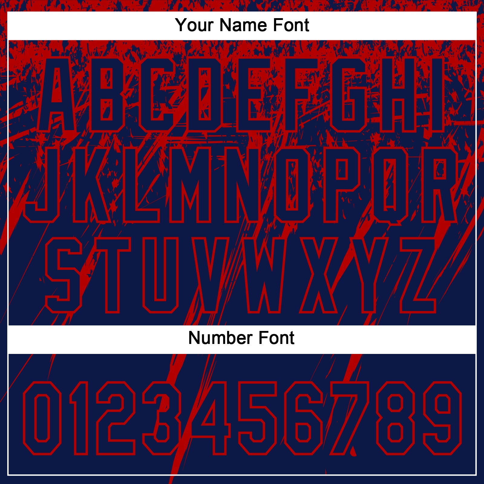 Custom Navy Red 3D Pattern Abstract Sharp Shape Two-Button Unisex Softball Jersey