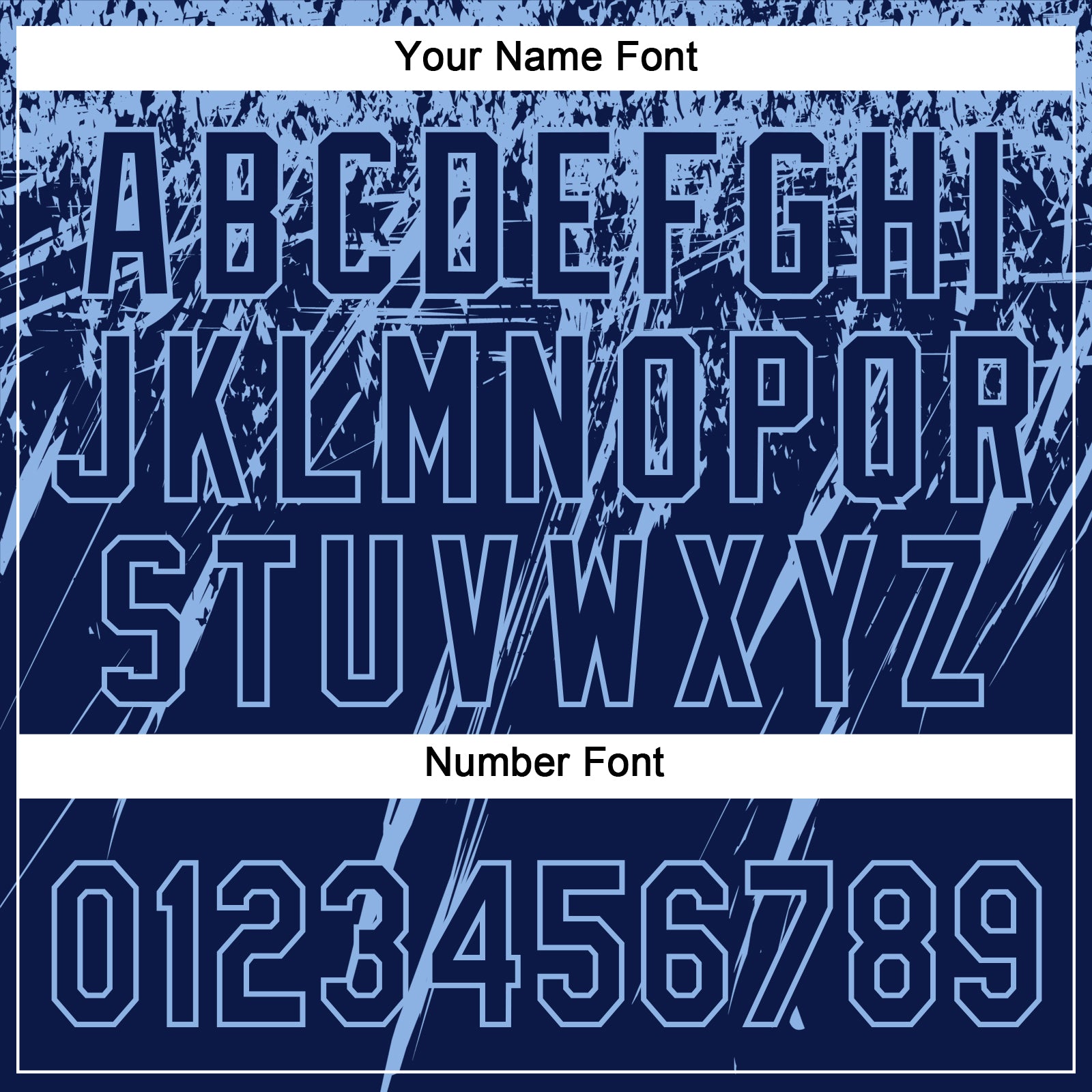 Custom Navy Light Blue 3D Pattern Abstract Sharp Shape Two-Button Unisex Softball Jersey