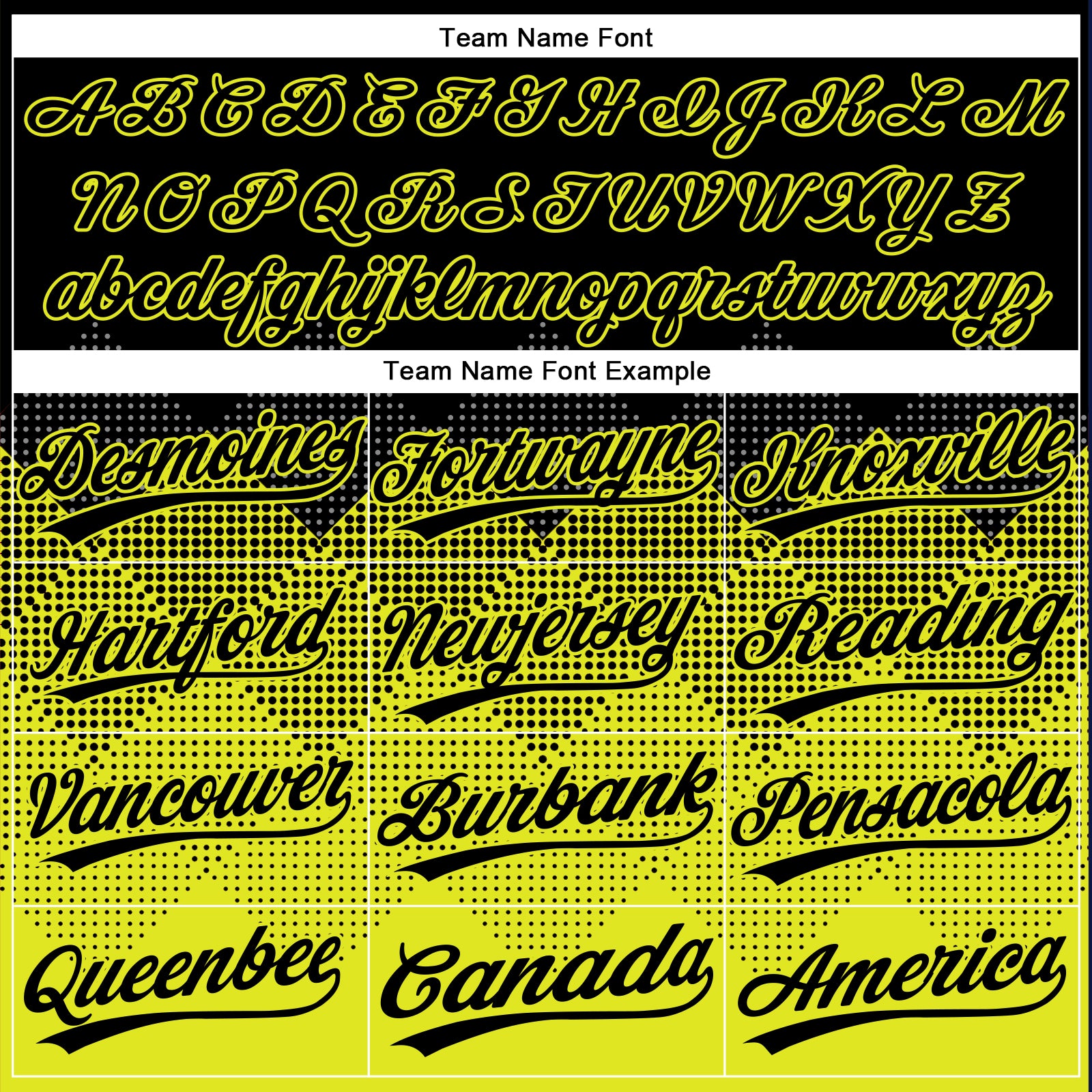 Custom Black Neon Yellow 3D Pattern Gradient Square Shapes Two-Button Unisex Softball Jersey