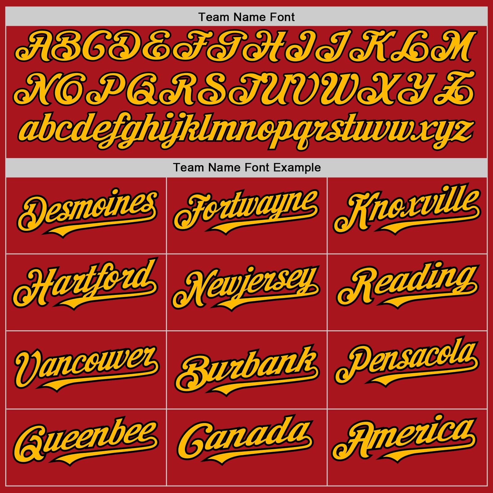 Custom Red Black Pinstripe Gold Two-Button Unisex Softball Jersey