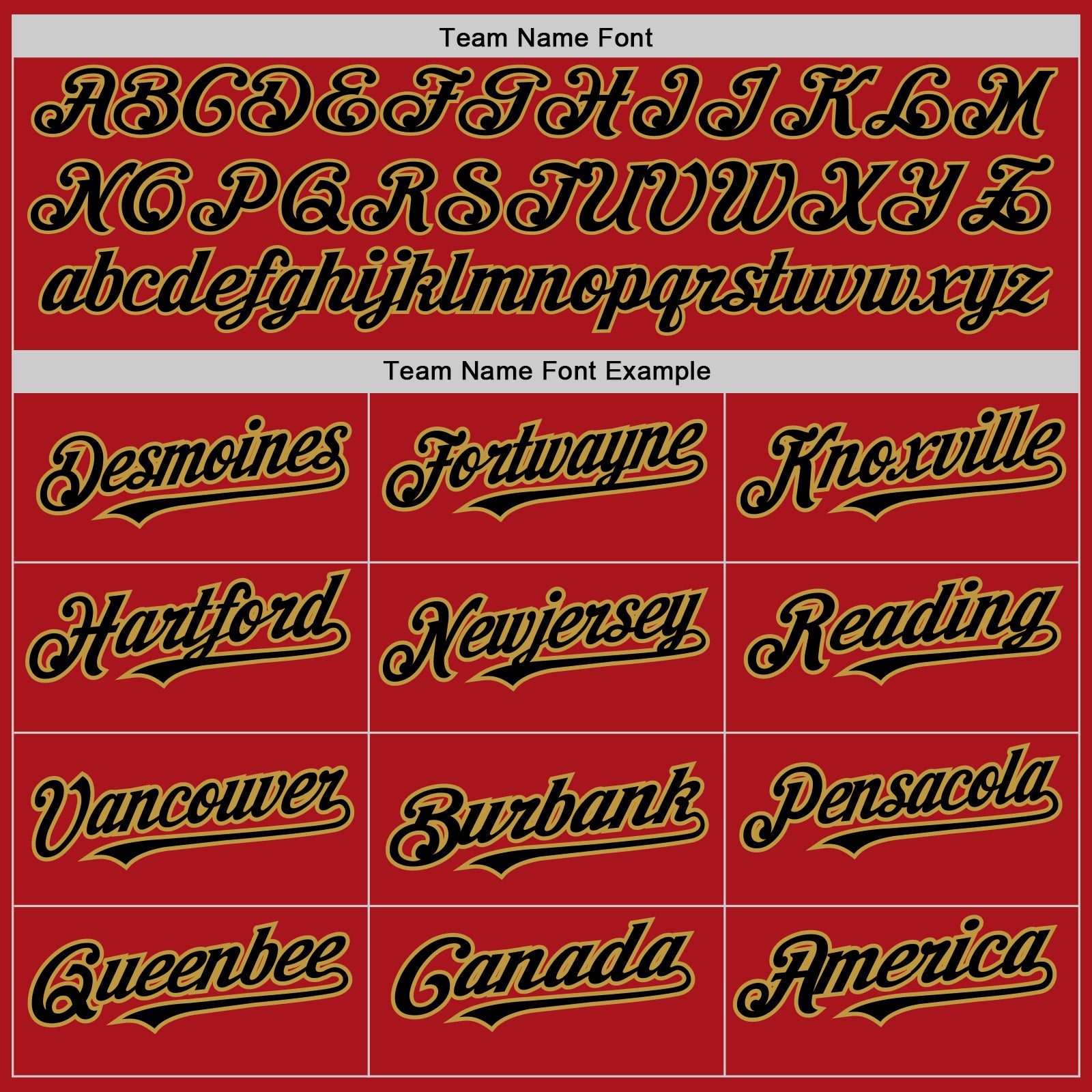 Custom Red Old Gold Pinstripe Black Two-Button Unisex Softball Jersey