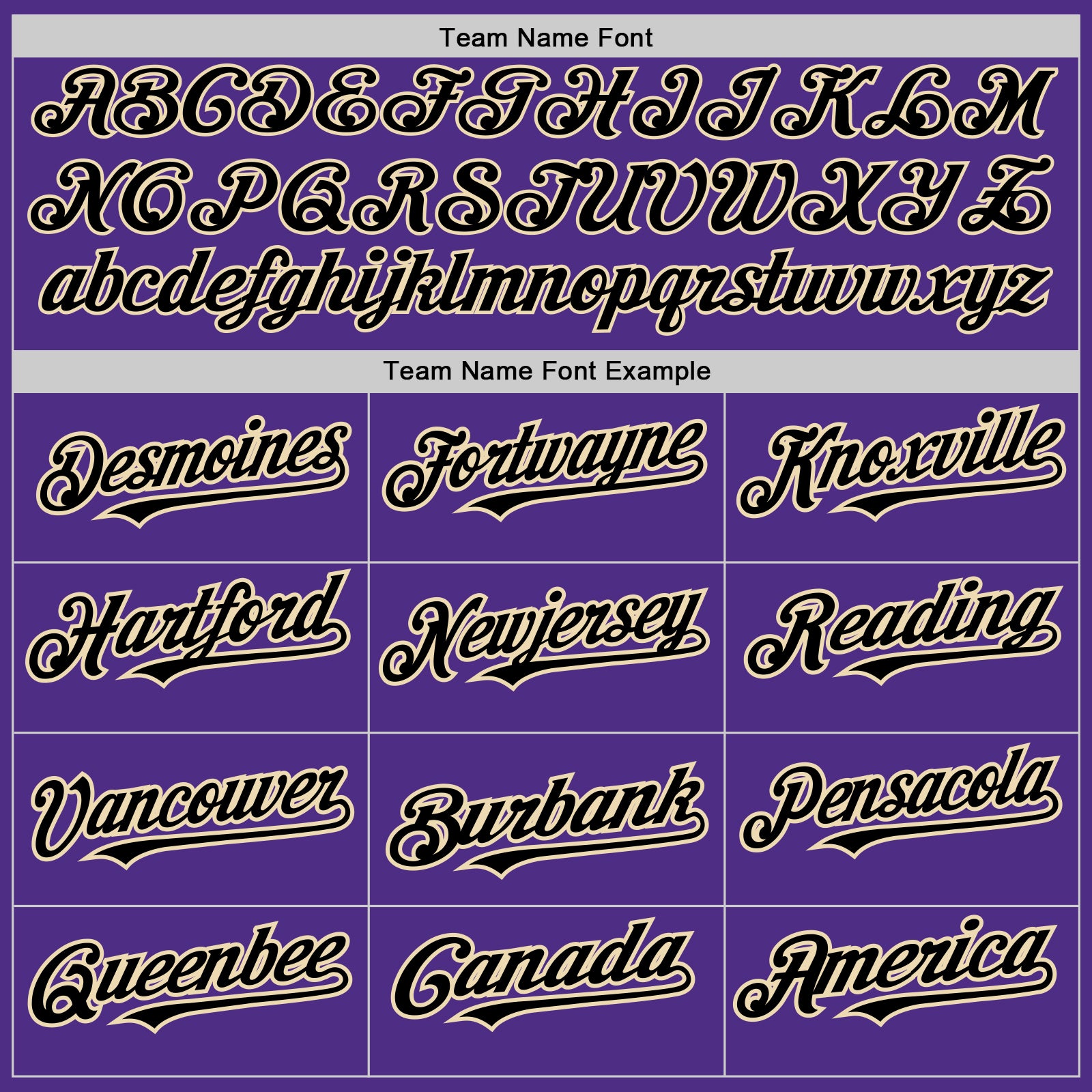 Custom Purple Black Pinstripe Cream Two-Button Unisex Softball Jersey