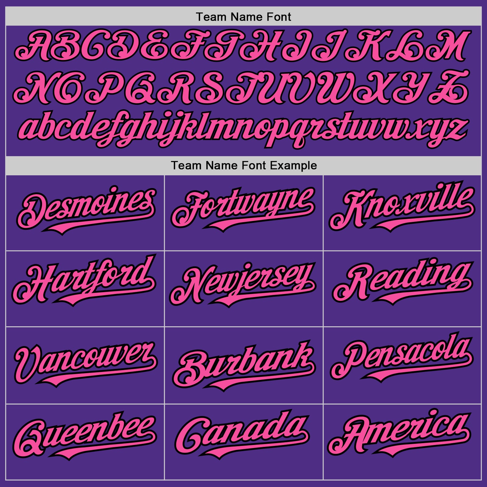 Custom Purple Pink Pinstripe Black Two-Button Unisex Softball Jersey