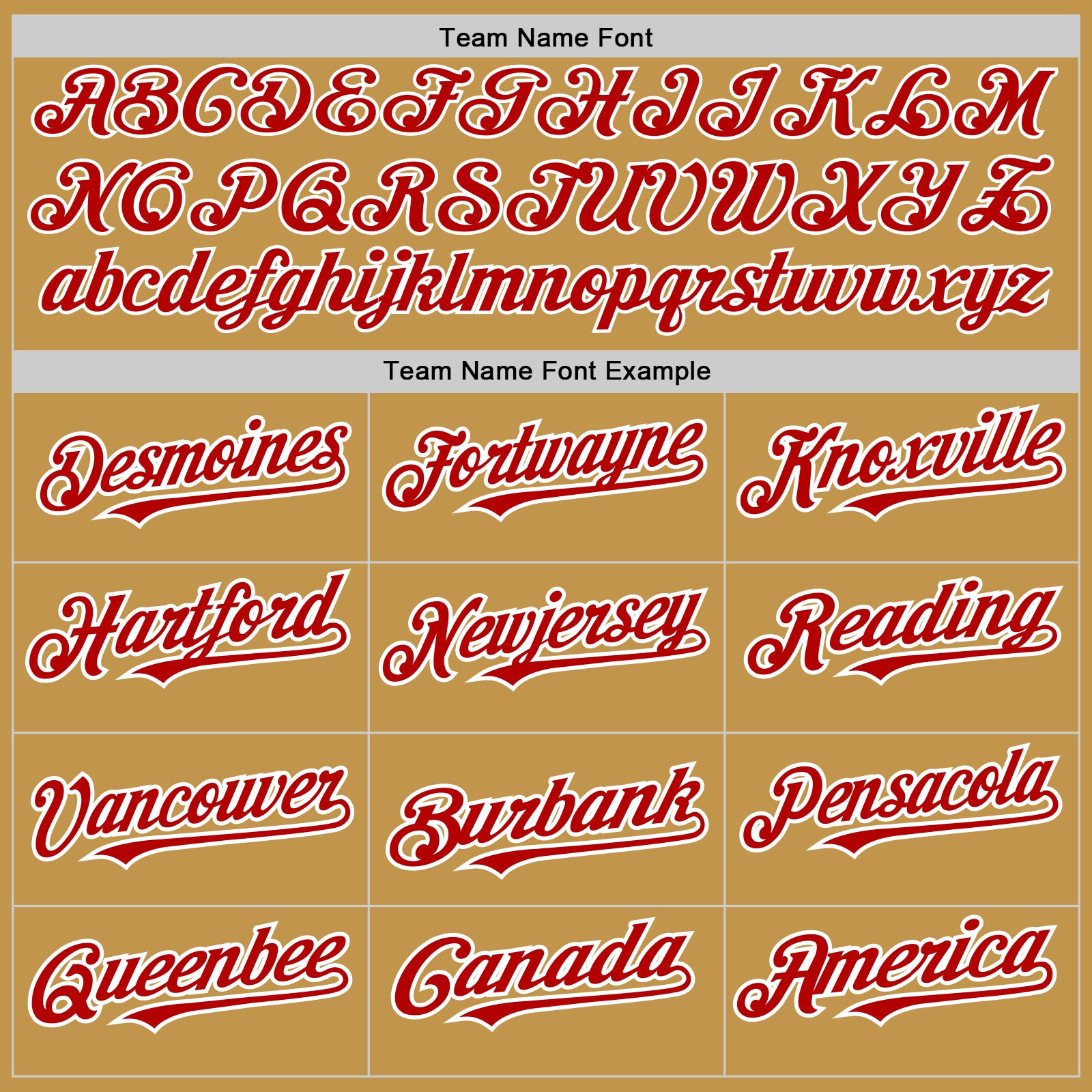 Custom Old Gold Red Pinstripe White Two-Button Unisex Softball Jersey