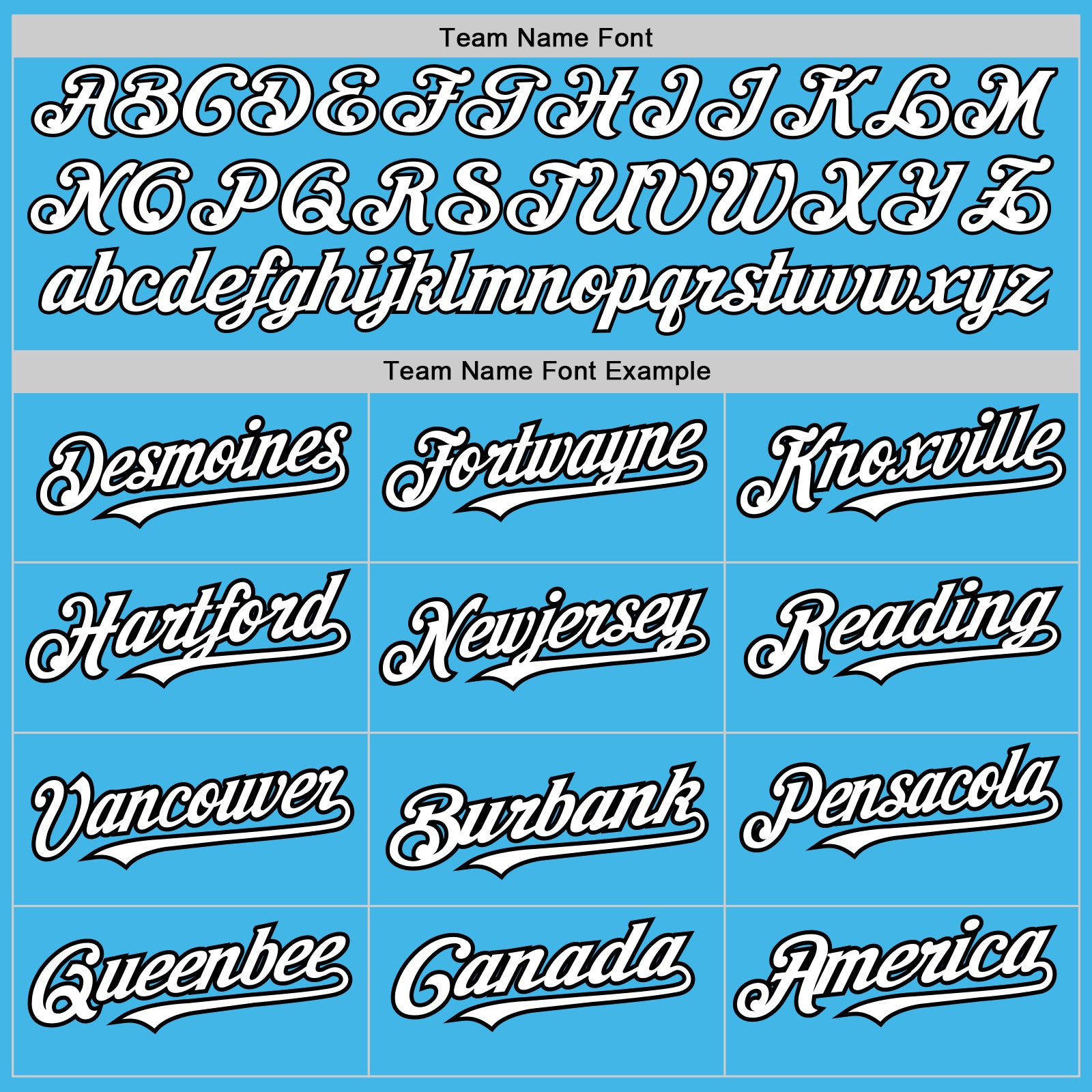 Custom Sky Blue Black Pinstripe White Two-Button Unisex Softball Jersey