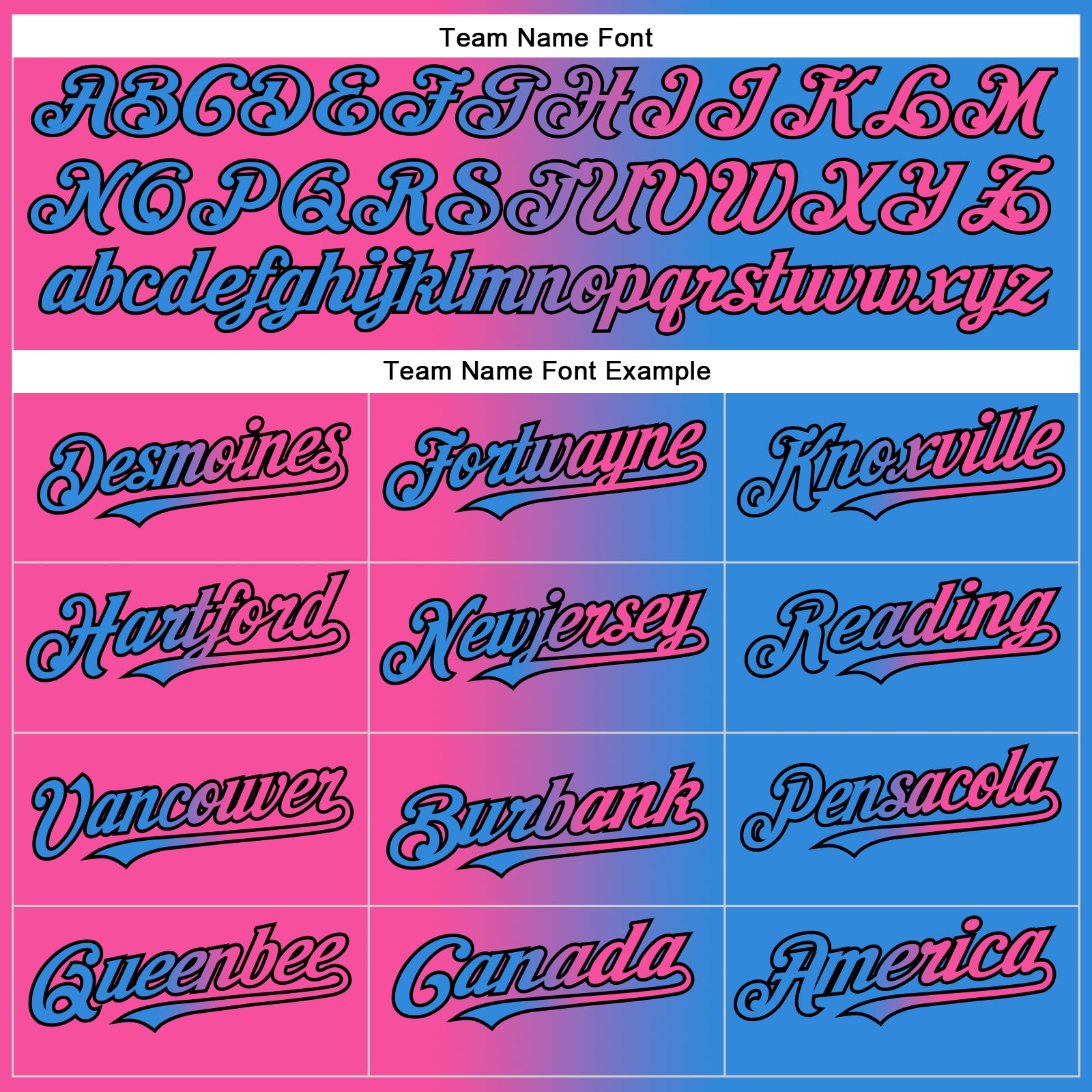 Custom Electric Blue Pink-Black Gradient Fashion Two-Button Unisex Softball Jersey