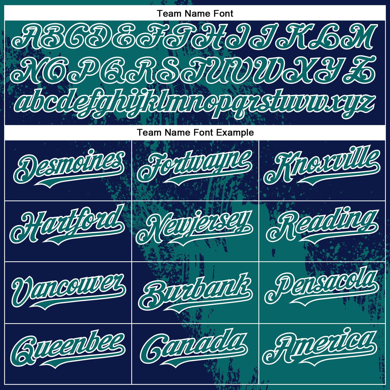 Custom Teal Navy-White 3D Pattern Abstract Brush Stroke Two-Button Unisex Softball Jersey