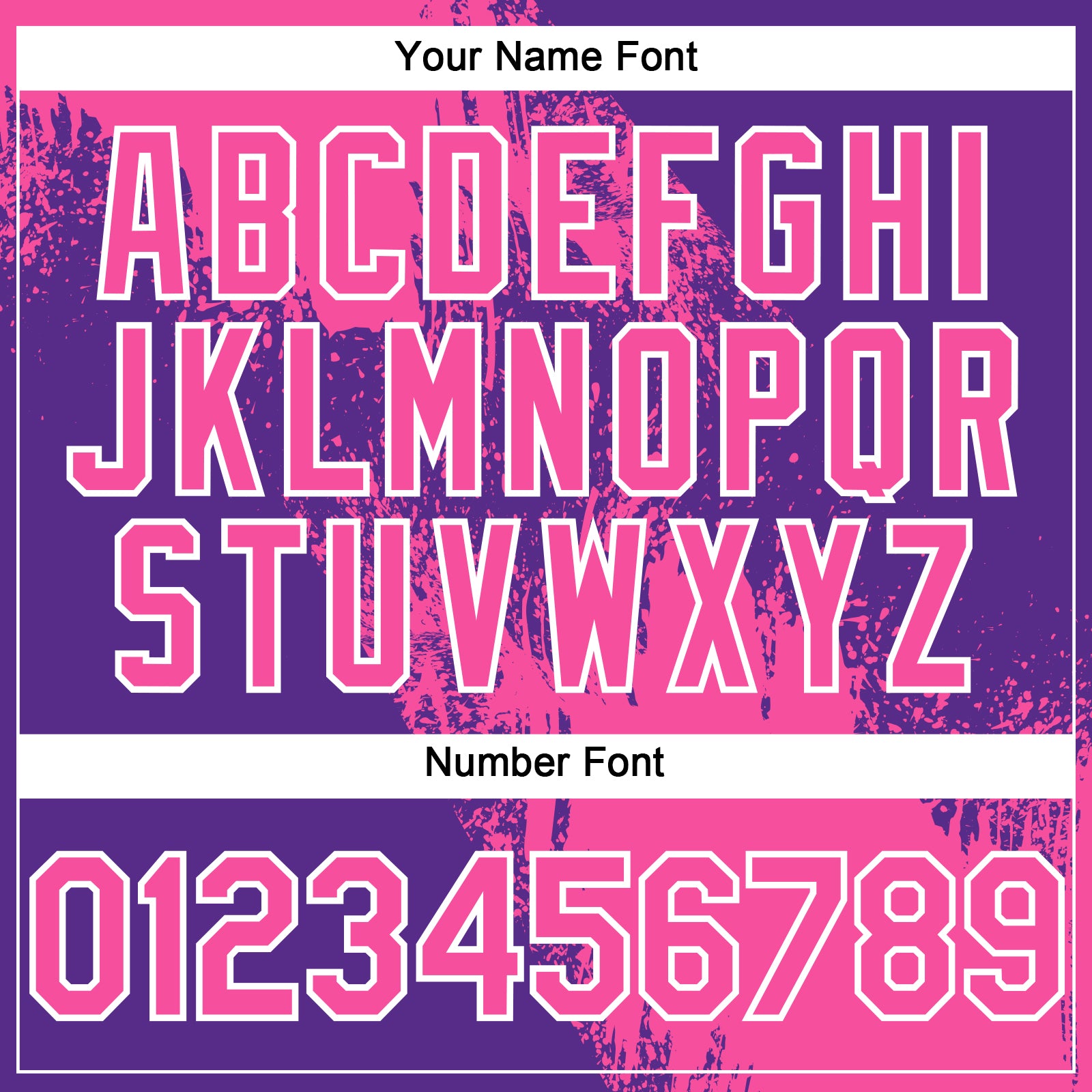 Custom Pink Purple-White 3D Pattern Abstract Brush Stroke Two-Button Unisex Softball Jersey