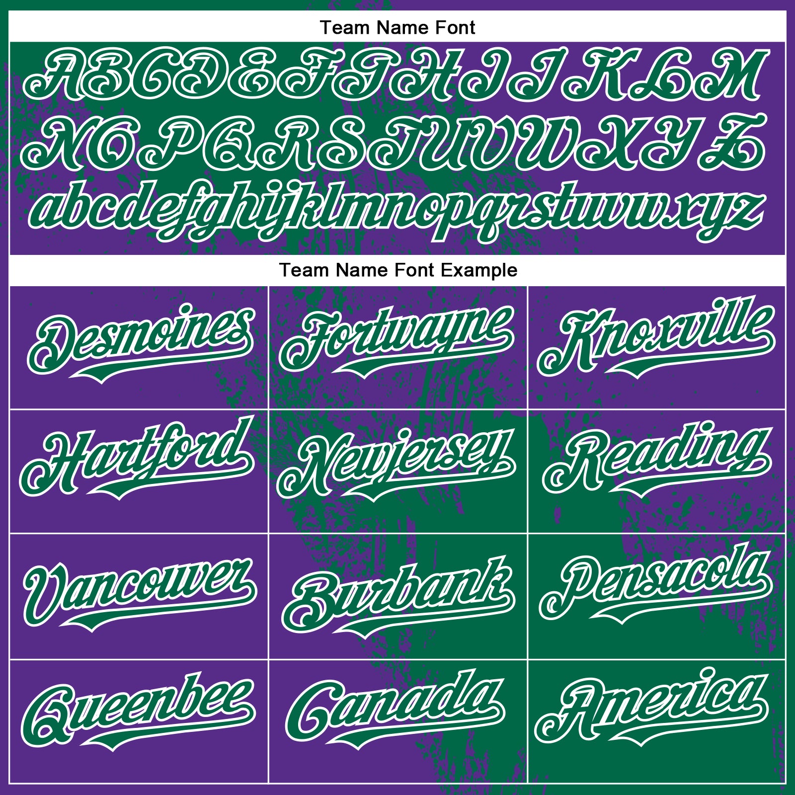 Custom Kelly Green Purple-White 3D Pattern Abstract Brush Stroke Two-Button Unisex Softball Jersey