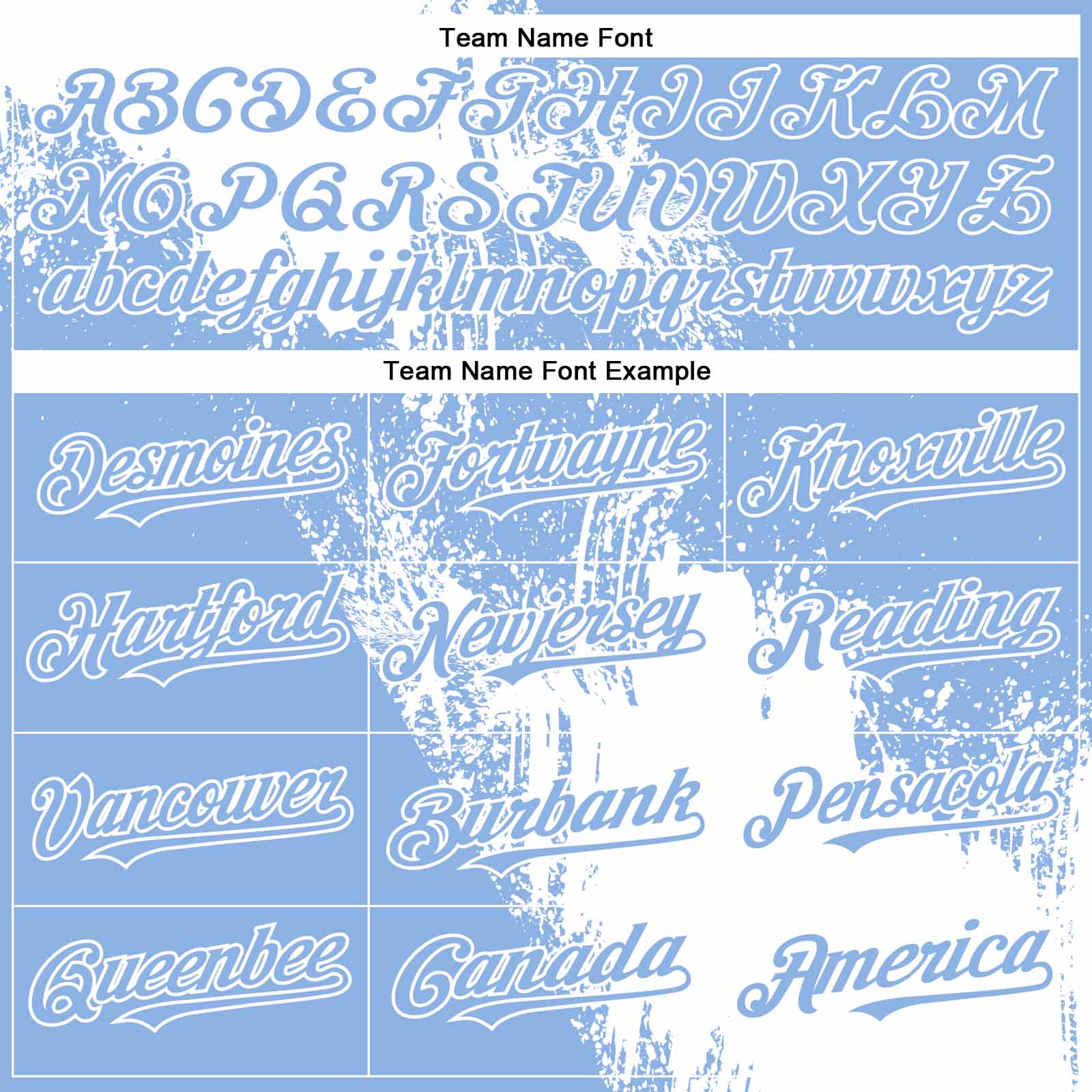 Custom White Light Blue 3D Pattern Abstract Brush Stroke Two-Button Unisex Softball Jersey