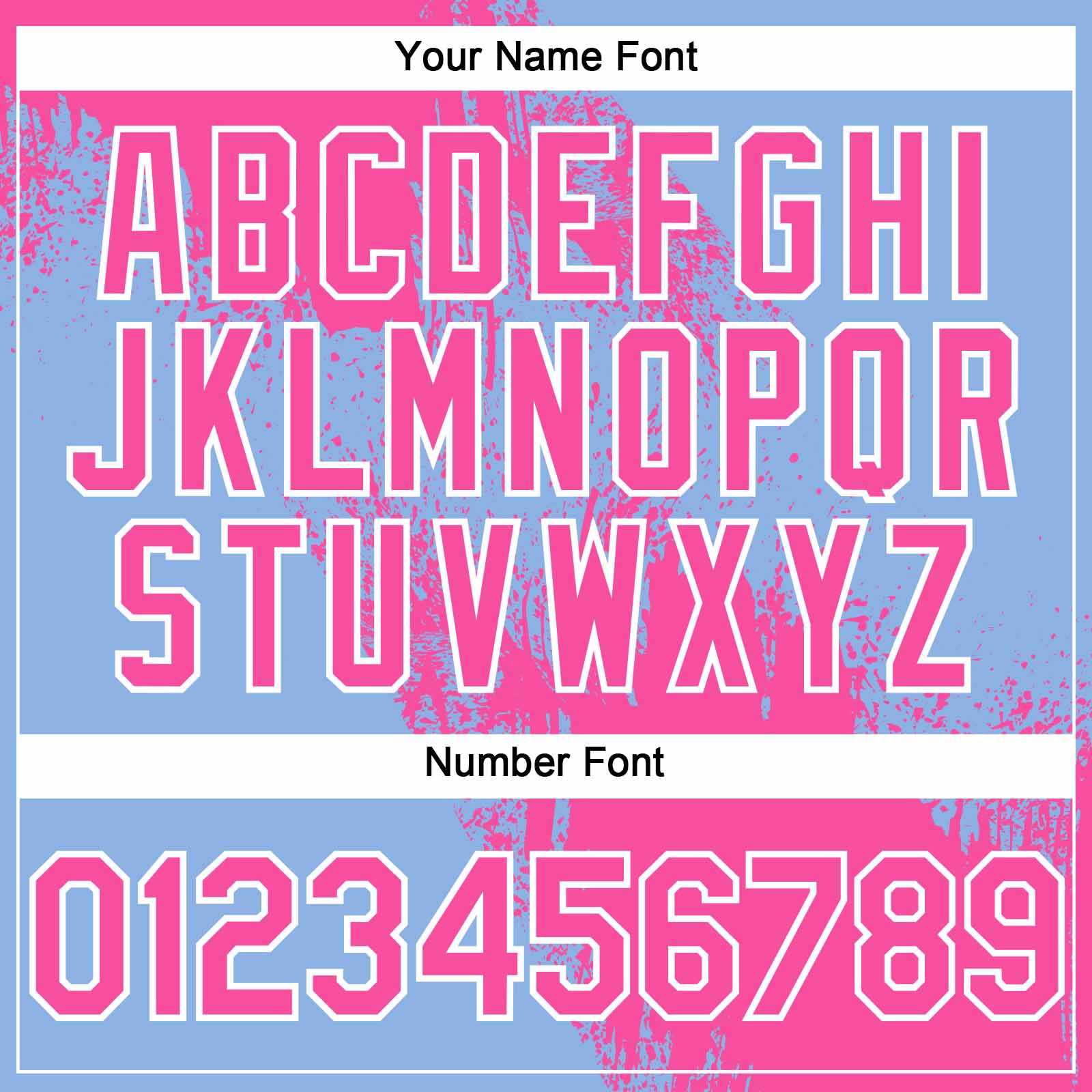 Custom Pink Light Blue-White 3D Pattern Abstract Brush Stroke Two-Button Unisex Softball Jersey