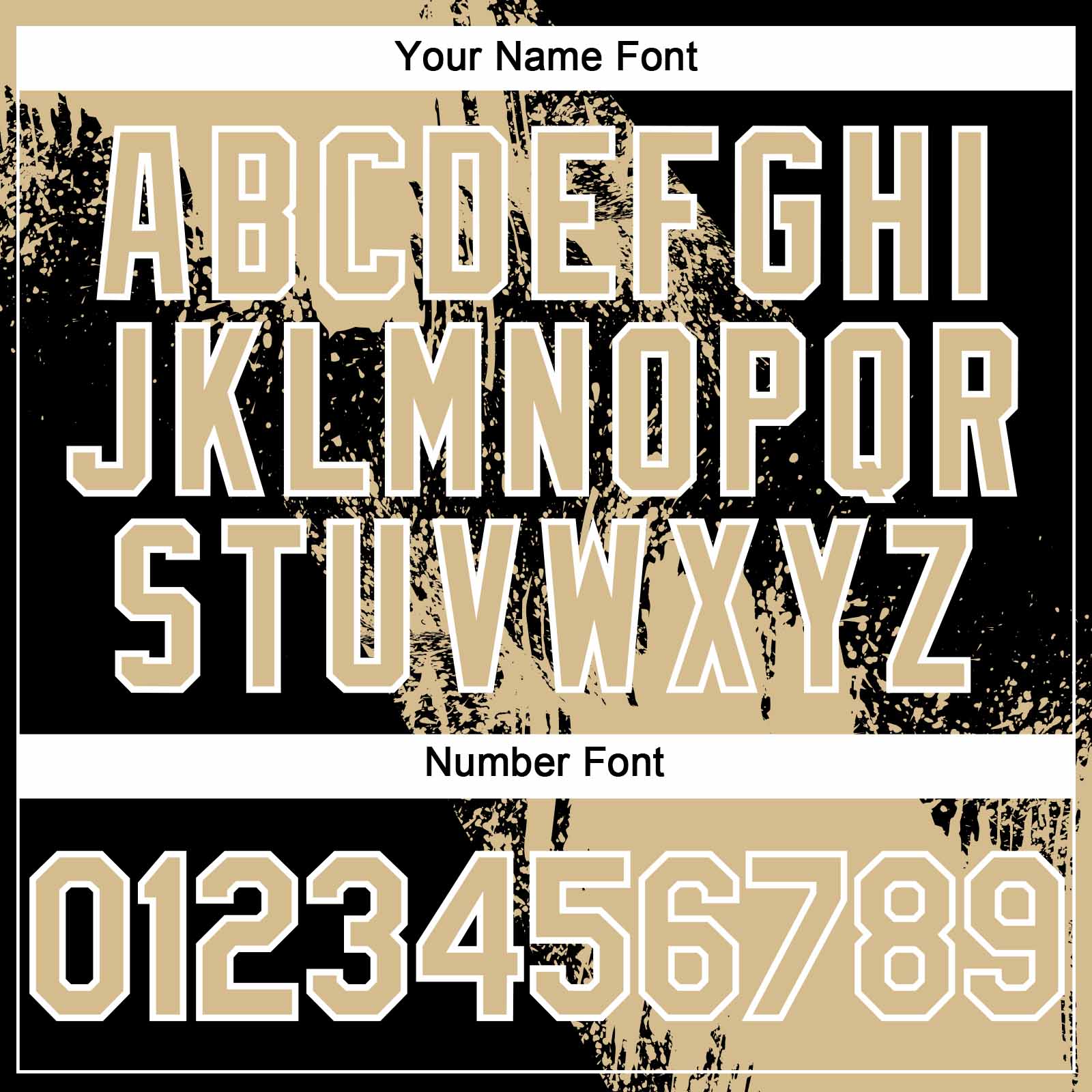 Custom Vegas Gold Black-White 3D Pattern Abstract Brush Stroke Two-Button Unisex Softball Jersey