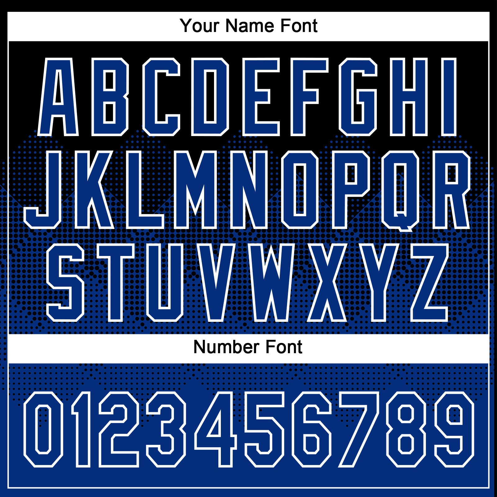 Custom Black Royal-White 3D Gradient Square Shape Two-Button Unisex Softball Jersey