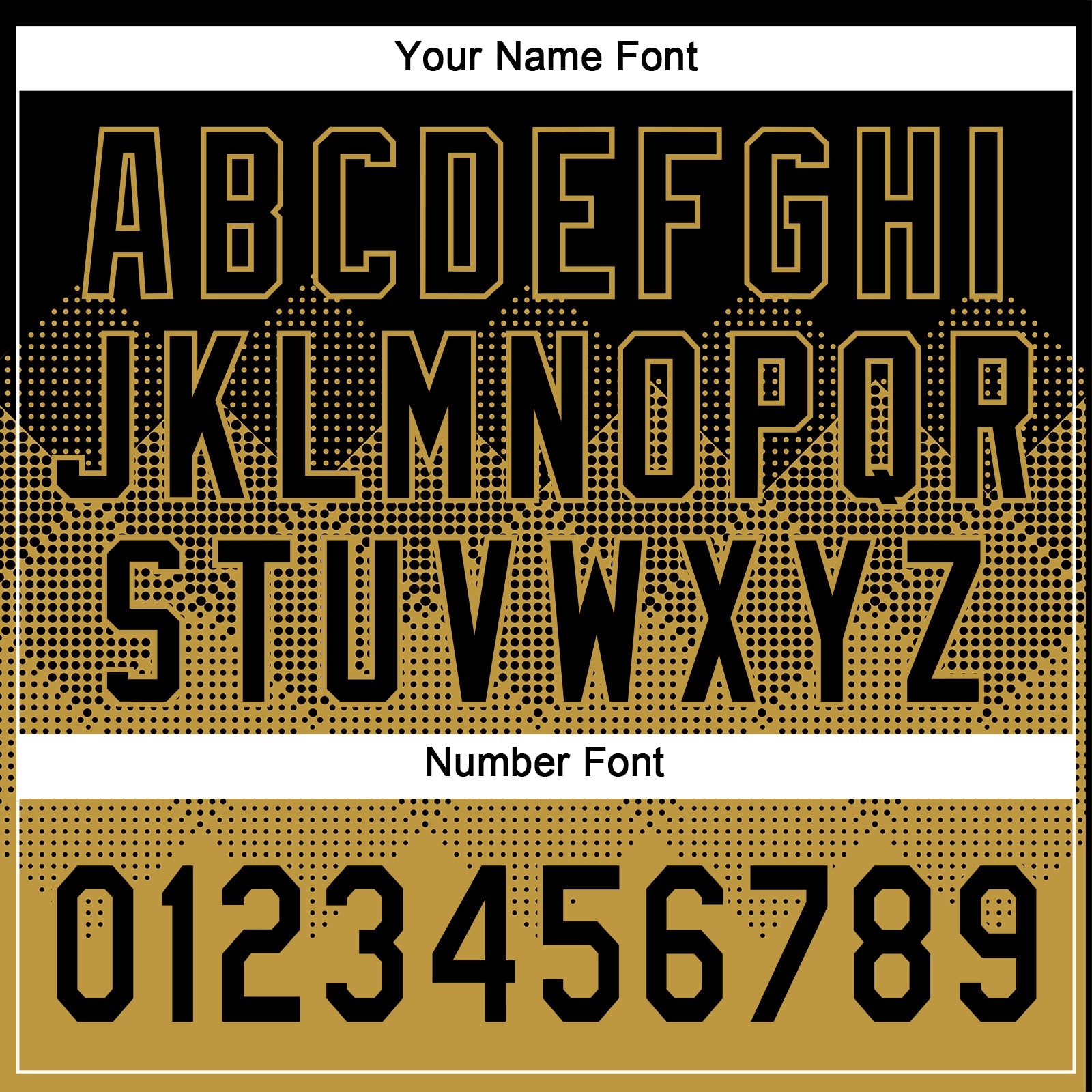 Custom Black Old Gold 3D Gradient Square Shape Two-Button Unisex Softball Jersey