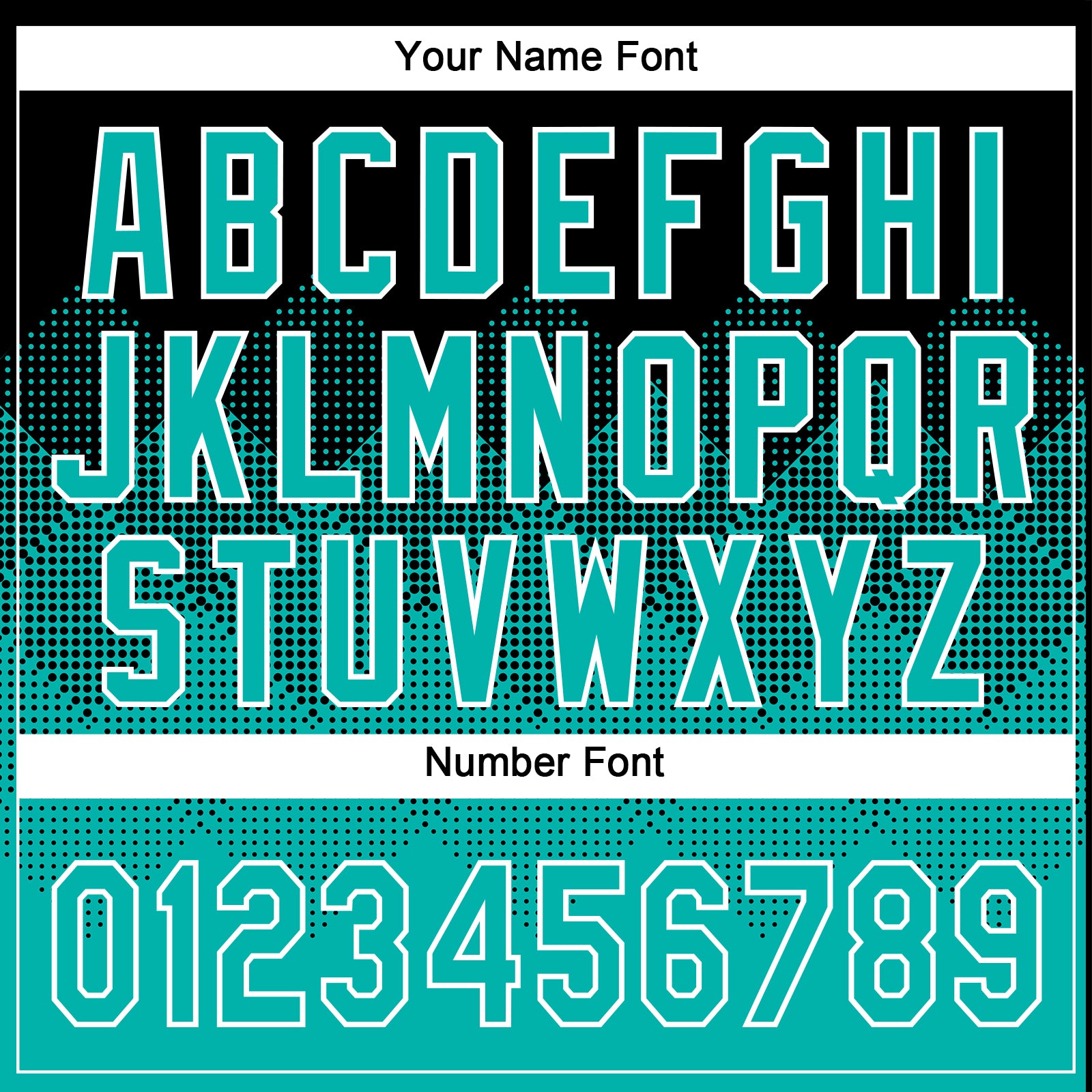 Custom Black Aqua-White 3D Gradient Square Shape Two-Button Unisex Softball Jersey