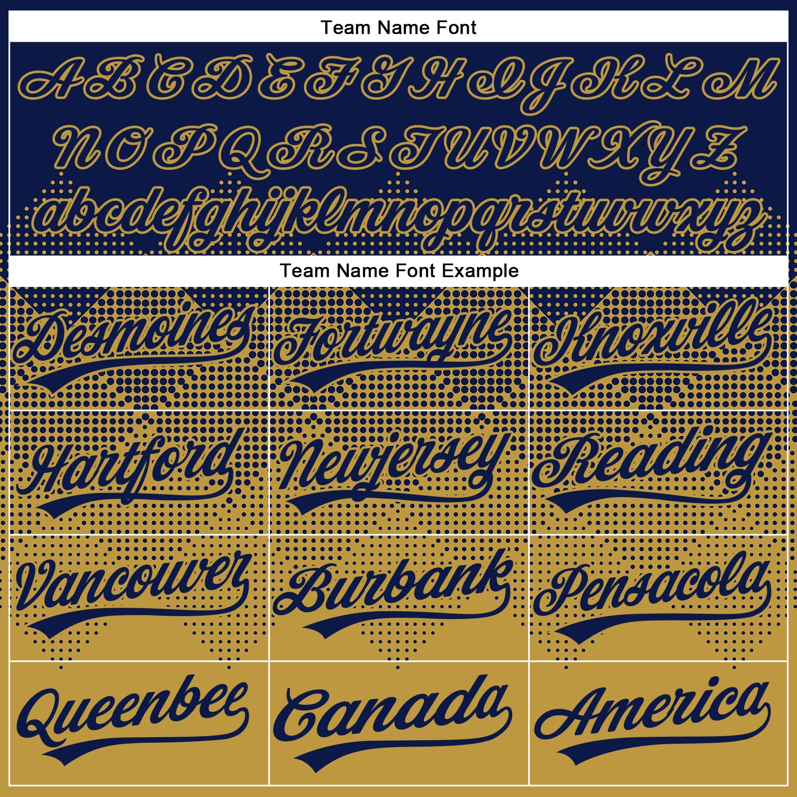 Custom Navy Old Gold 3D Gradient Square Shape Two-Button Unisex Softball Jersey
