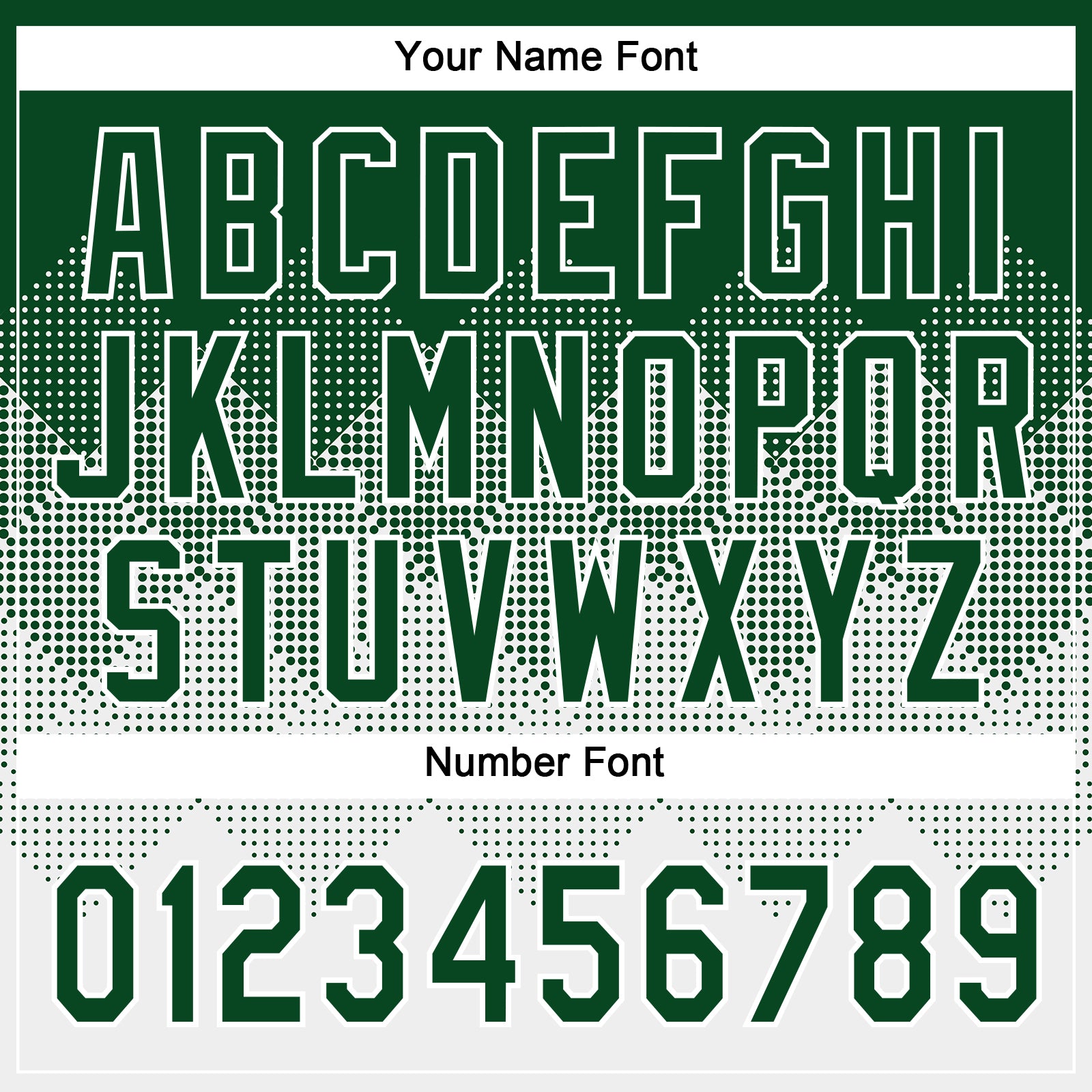 Custom Green White 3D Gradient Square Shape Two-Button Unisex Softball Jersey