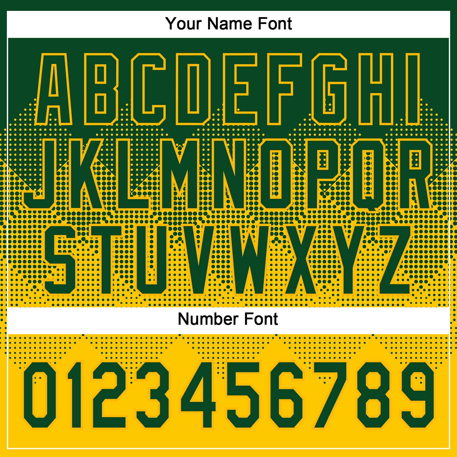 Custom Green Yellow 3D Gradient Square Shape Two-Button Unisex Softball Jersey