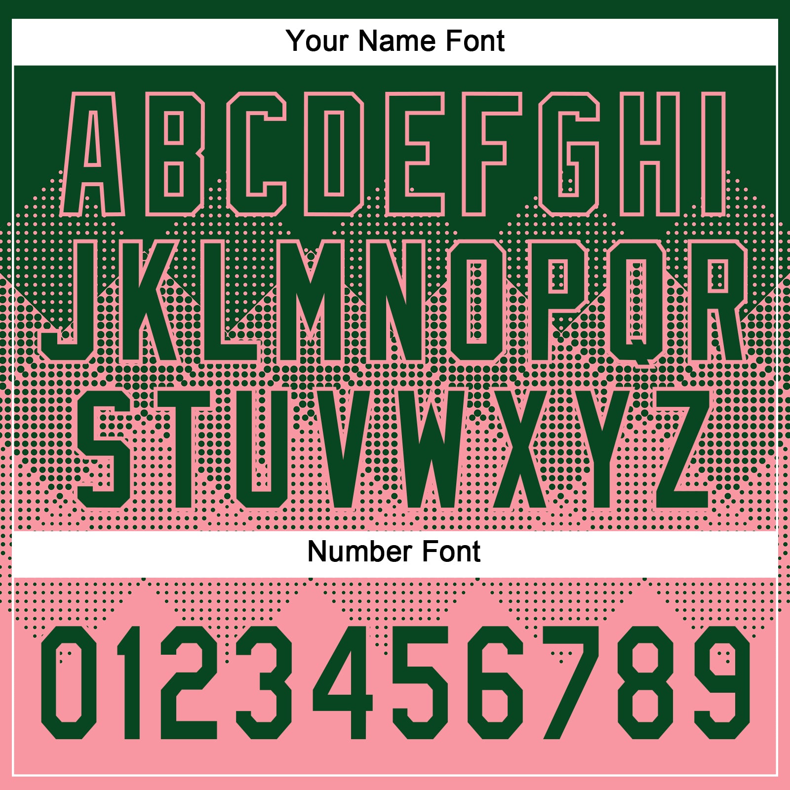 Custom Green Medium Pink 3D Gradient Square Shape Two-Button Unisex Softball Jersey