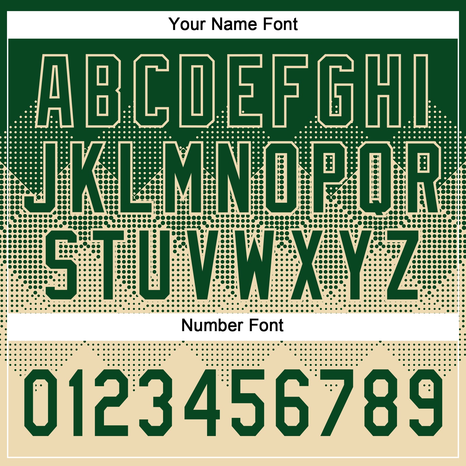 Custom Green Cream 3D Gradient Square Shape Two-Button Unisex Softball Jersey