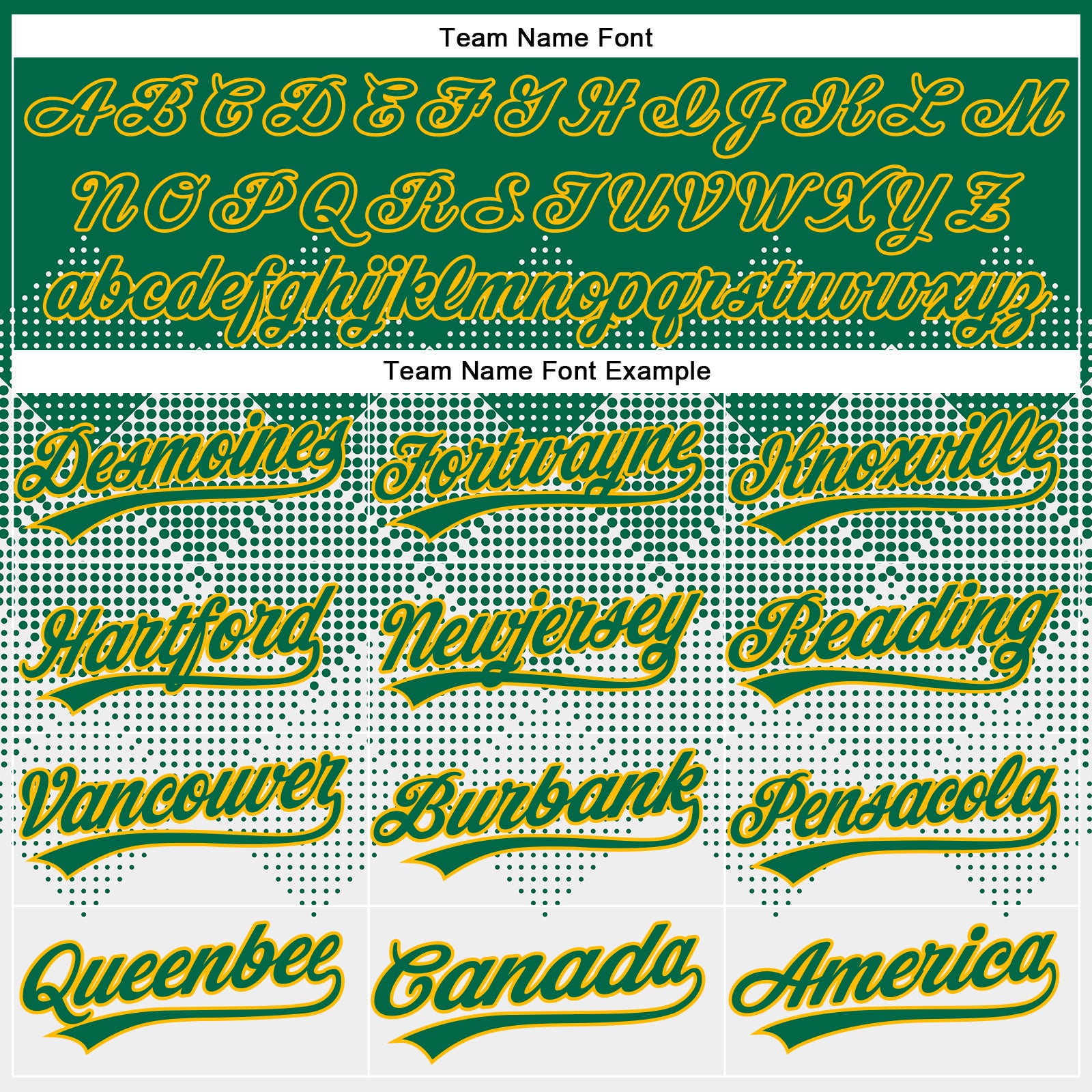 Custom Kelly Green White-Gold 3D Gradient Square Shape Two-Button Unisex Softball Jersey