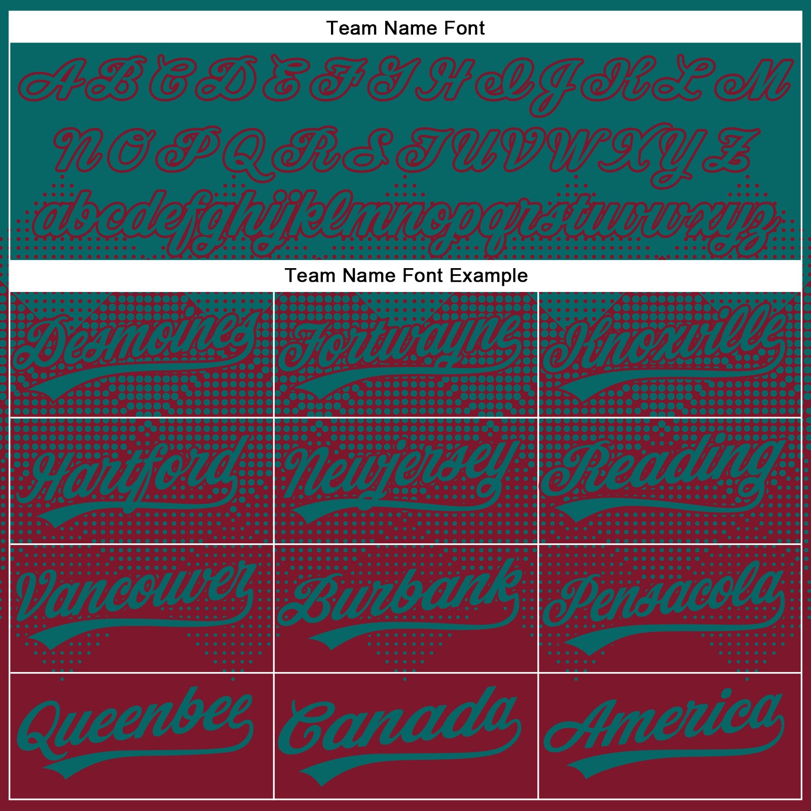 Custom Teal Crimson 3D Gradient Square Shape Two-Button Unisex Softball Jersey