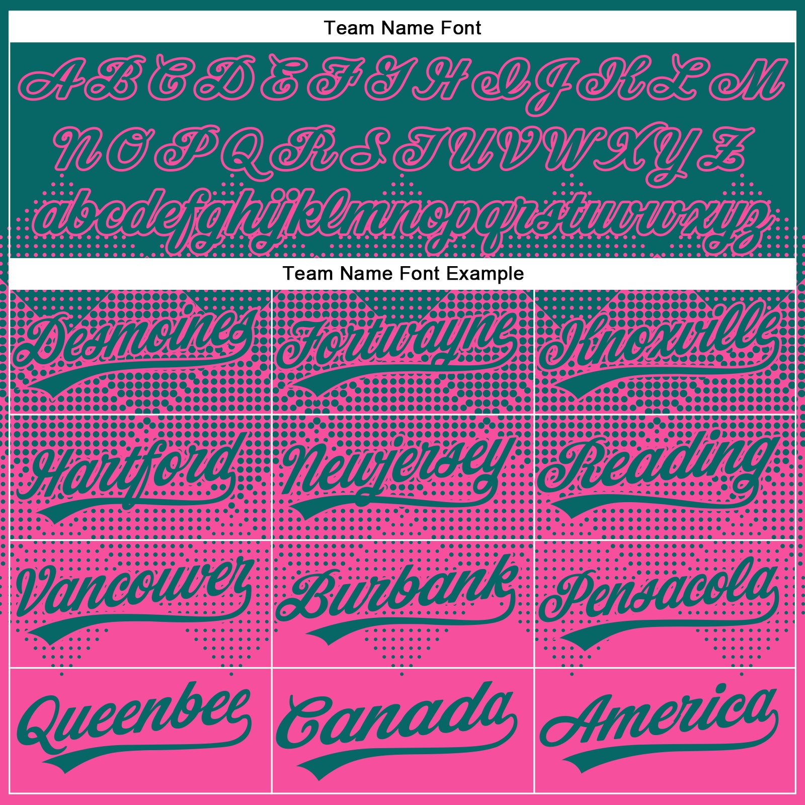 Custom Teal Pink 3D Gradient Square Shape Two-Button Unisex Softball Jersey