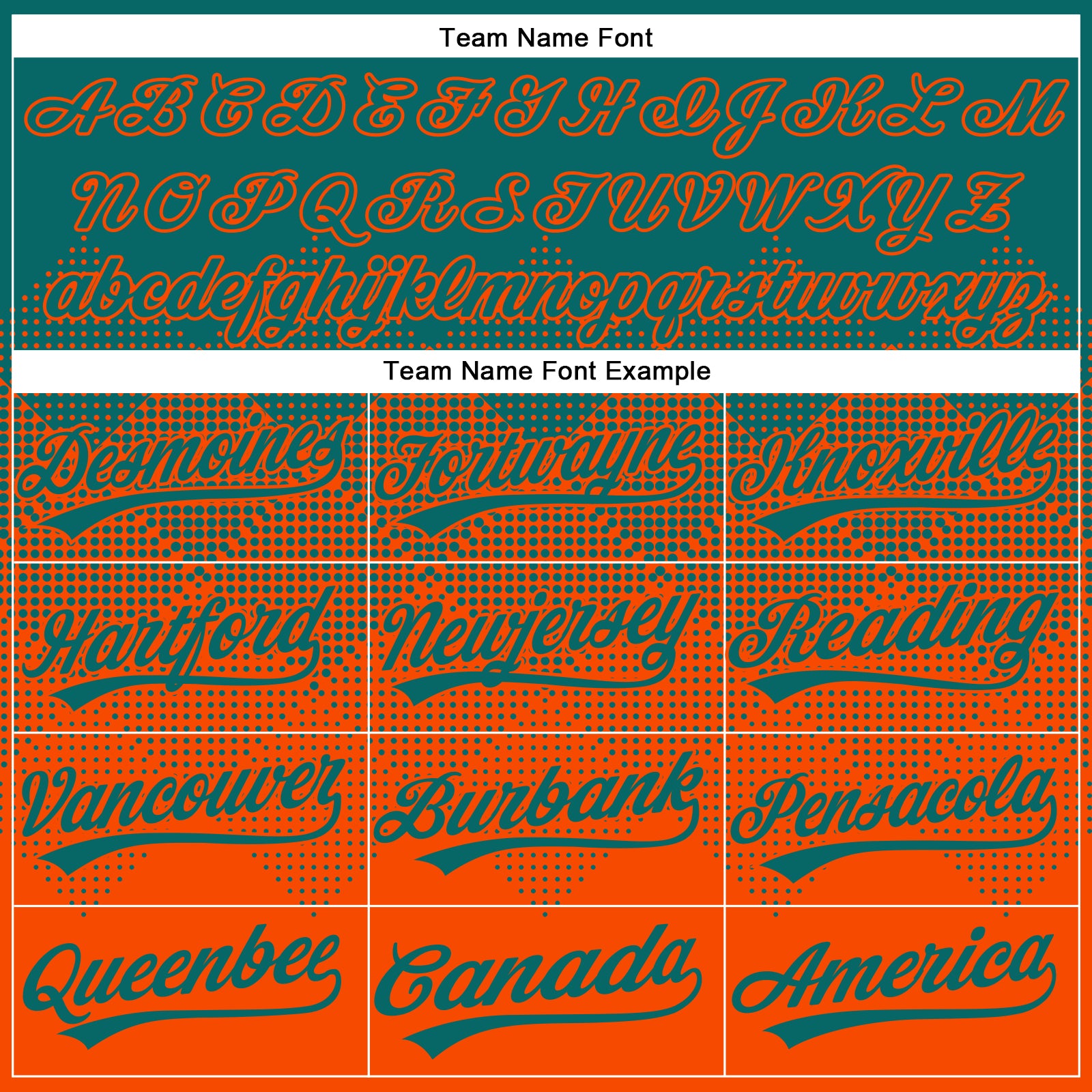 Custom Teal Orange 3D Gradient Square Shape Two-Button Unisex Softball Jersey