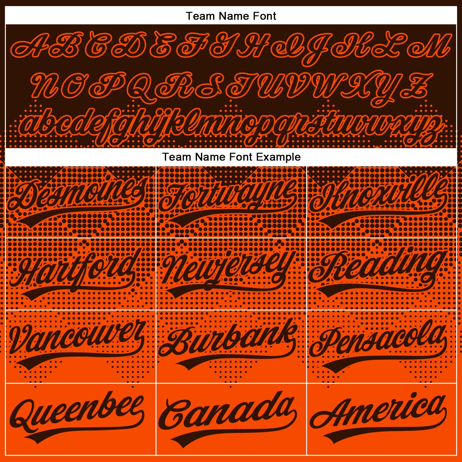 Custom Brown Orange 3D Gradient Square Shape Two-Button Unisex Softball Jersey