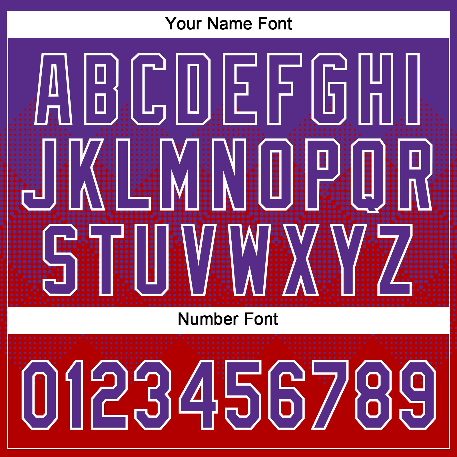 Custom Purple Red-White 3D Gradient Square Shape Two-Button Unisex Softball Jersey