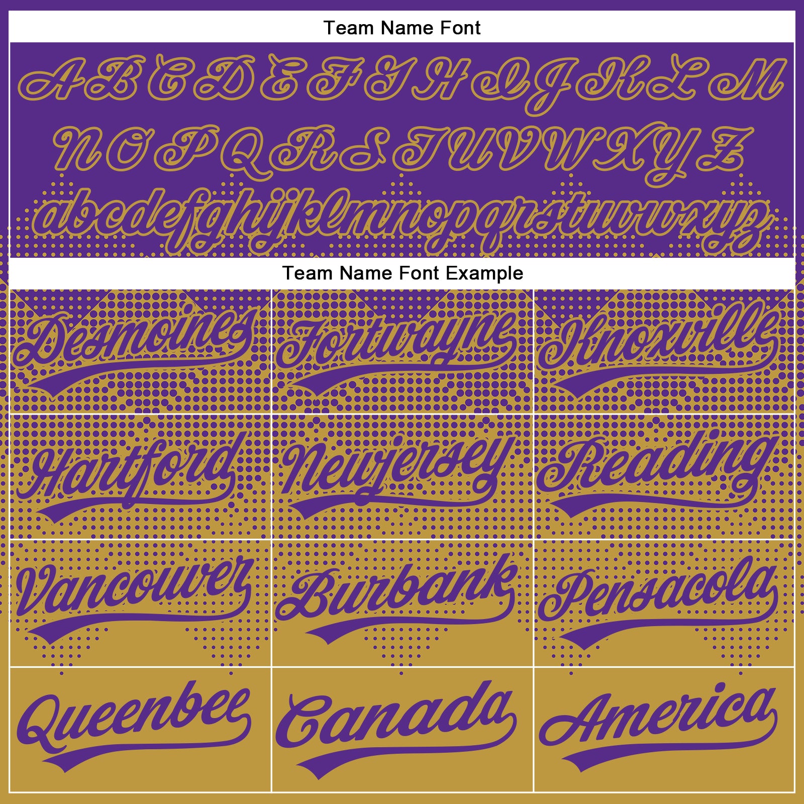 Custom Purple Old Gold 3D Gradient Square Shape Two-Button Unisex Softball Jersey