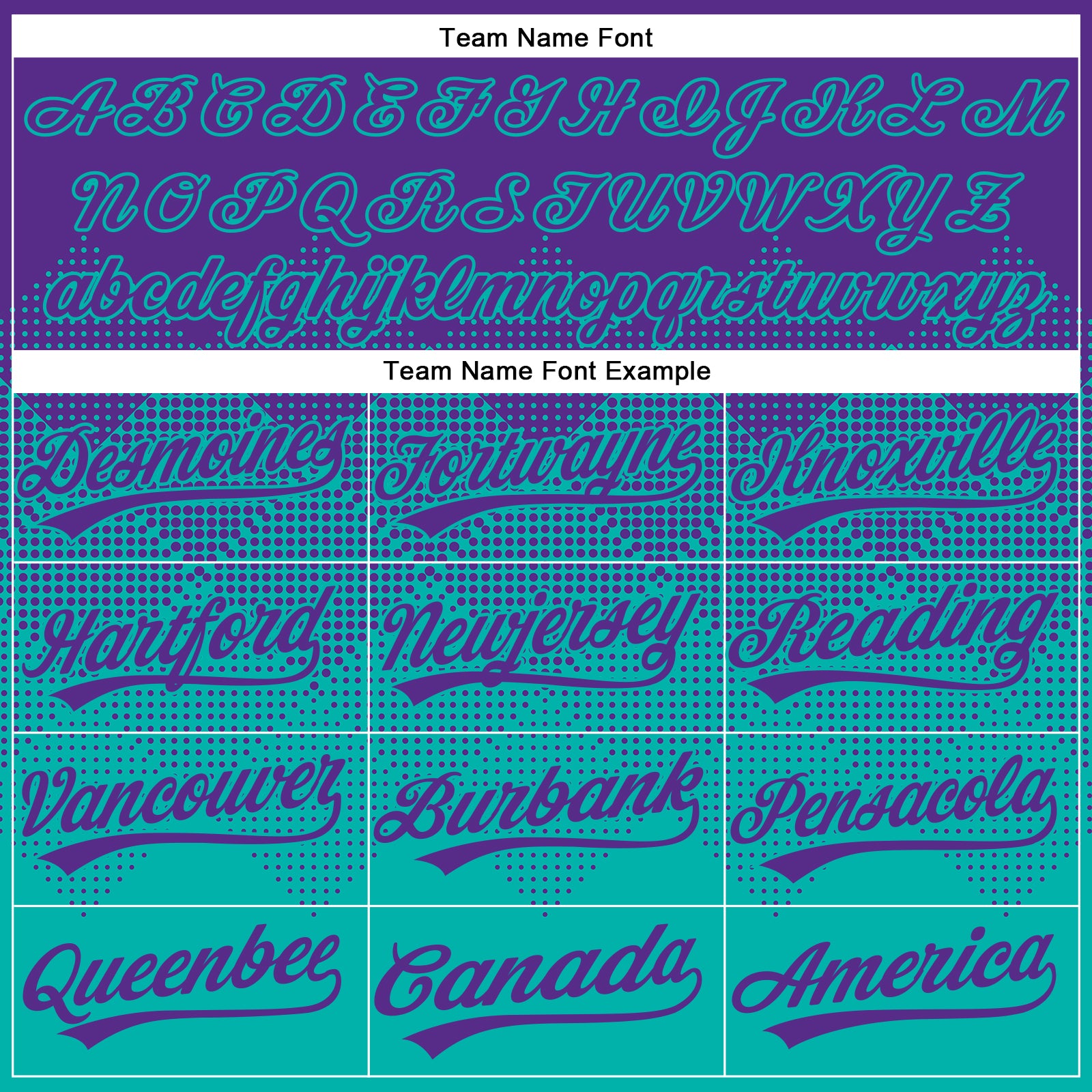 Custom Purple Aqua 3D Gradient Square Shape Two-Button Unisex Softball Jersey