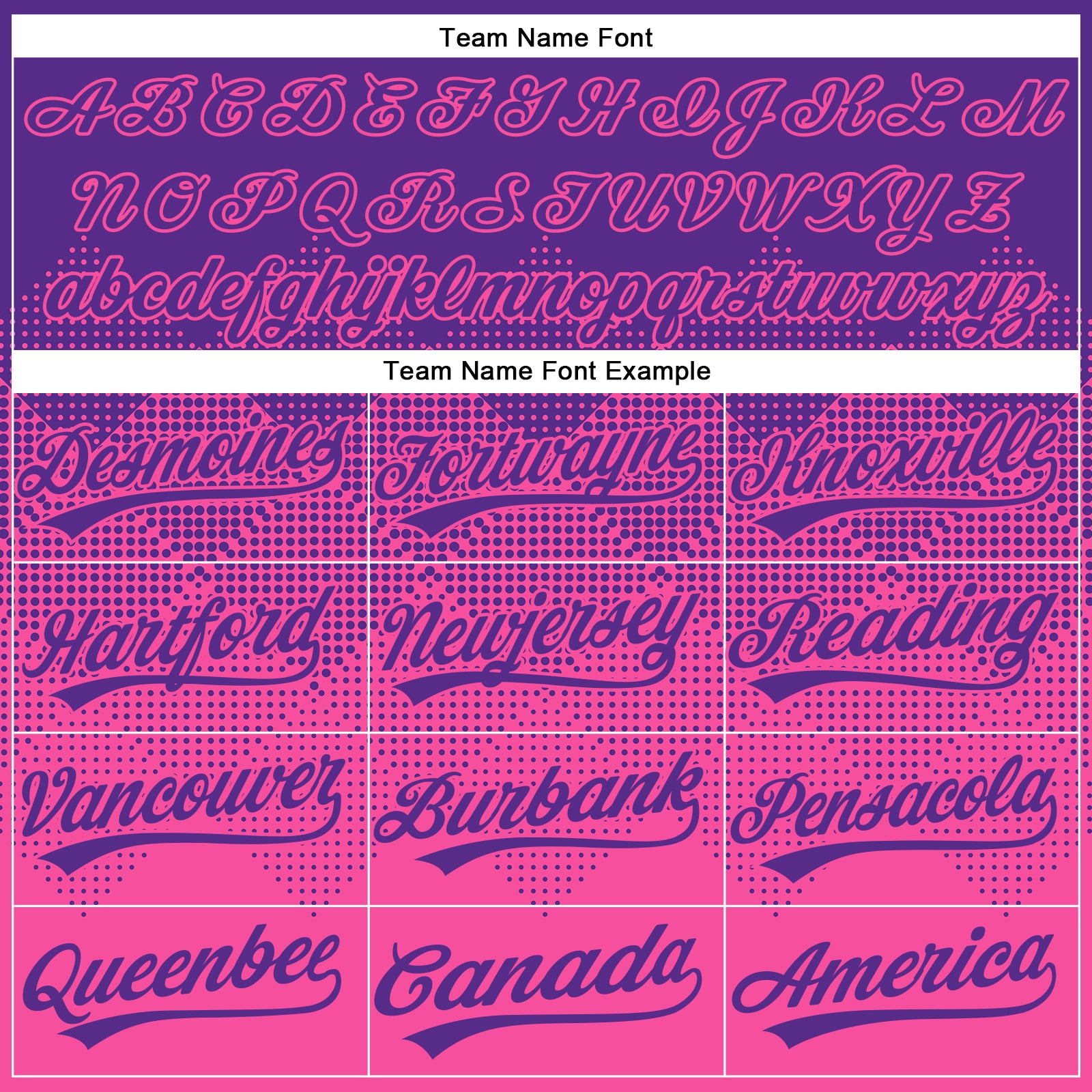 Custom Purple Pink 3D Gradient Square Shape Two-Button Unisex Softball Jersey