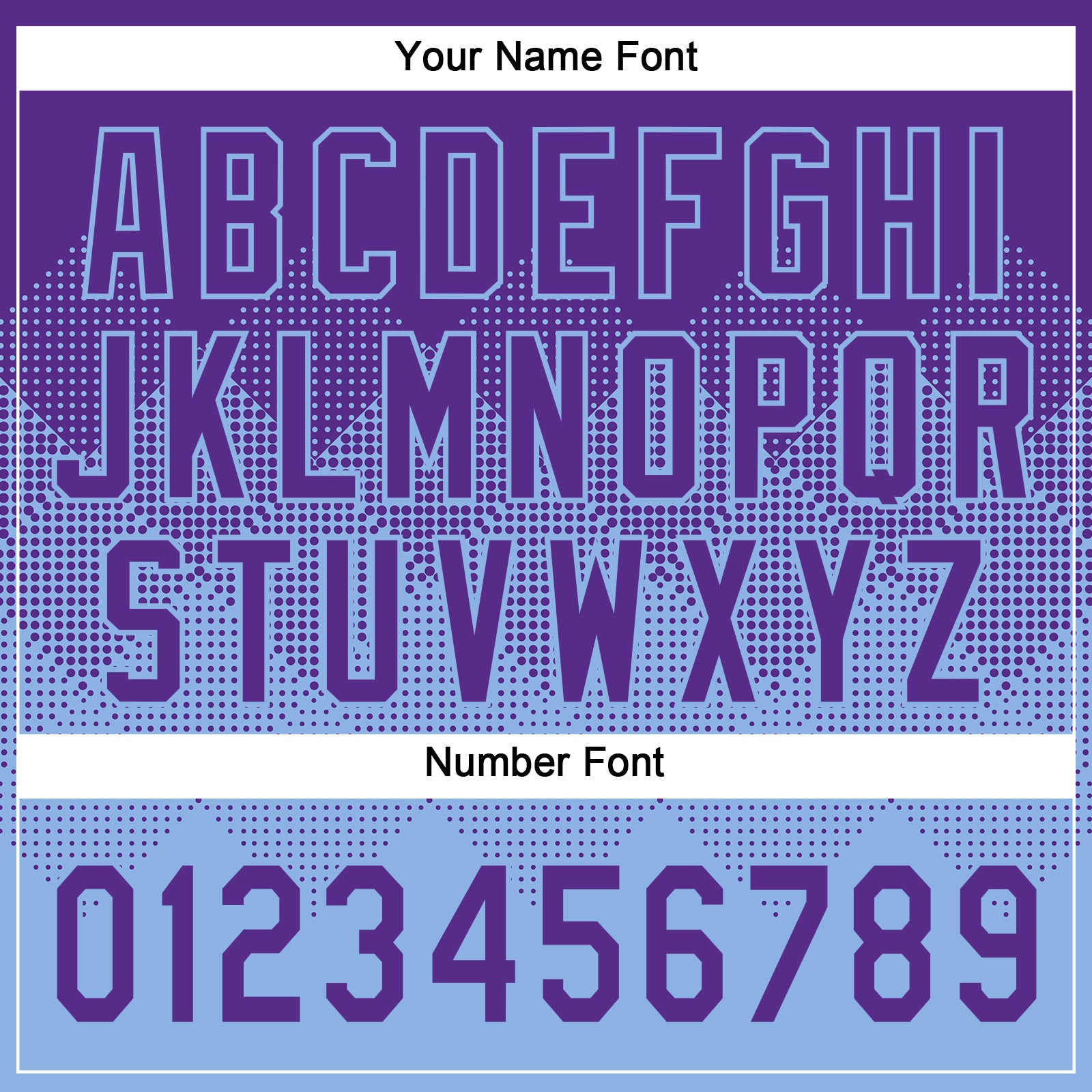 Custom Purple Light Blue 3D Gradient Square Shape Two-Button Unisex Softball Jersey