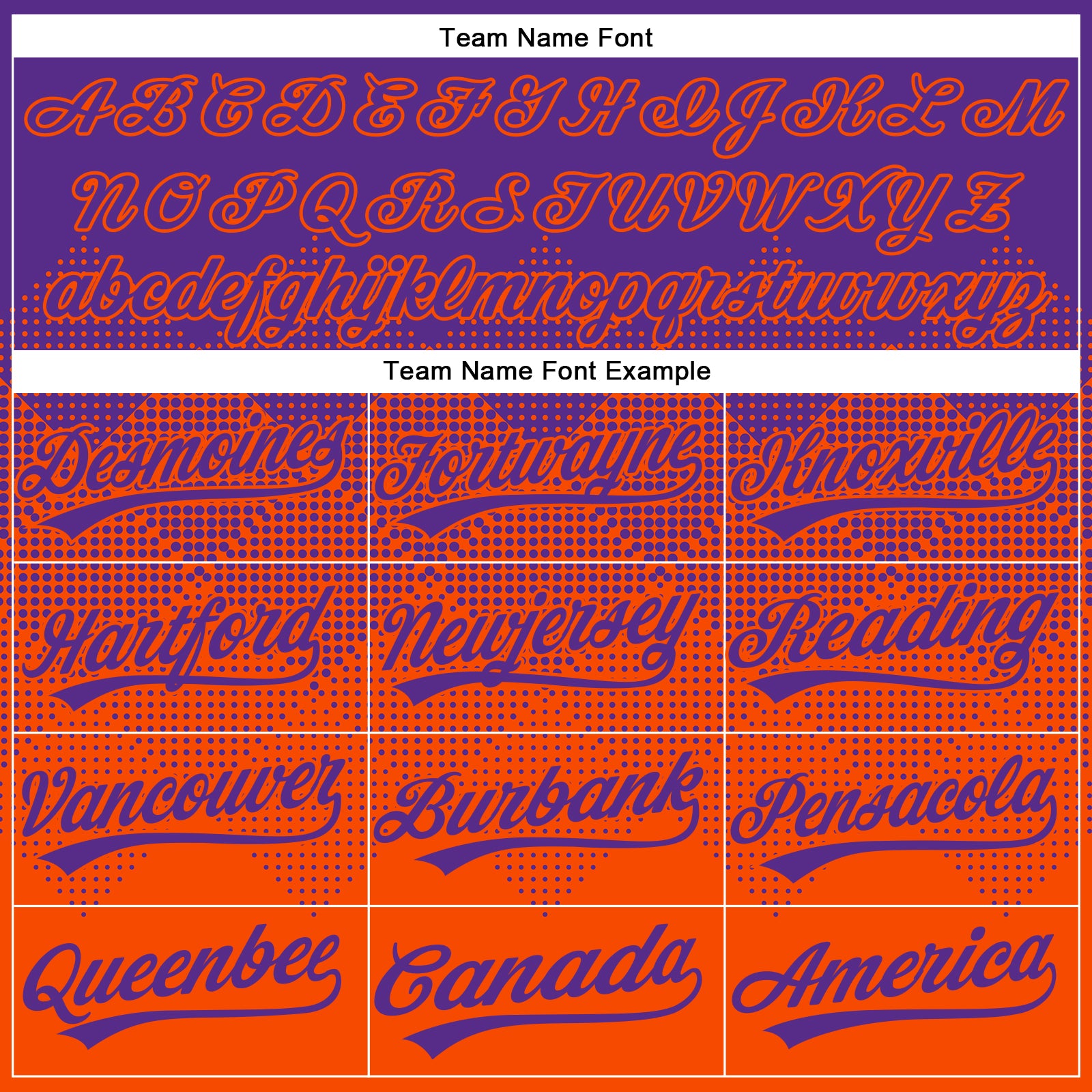 Custom Purple Orange 3D Gradient Square Shape Two-Button Unisex Softball Jersey