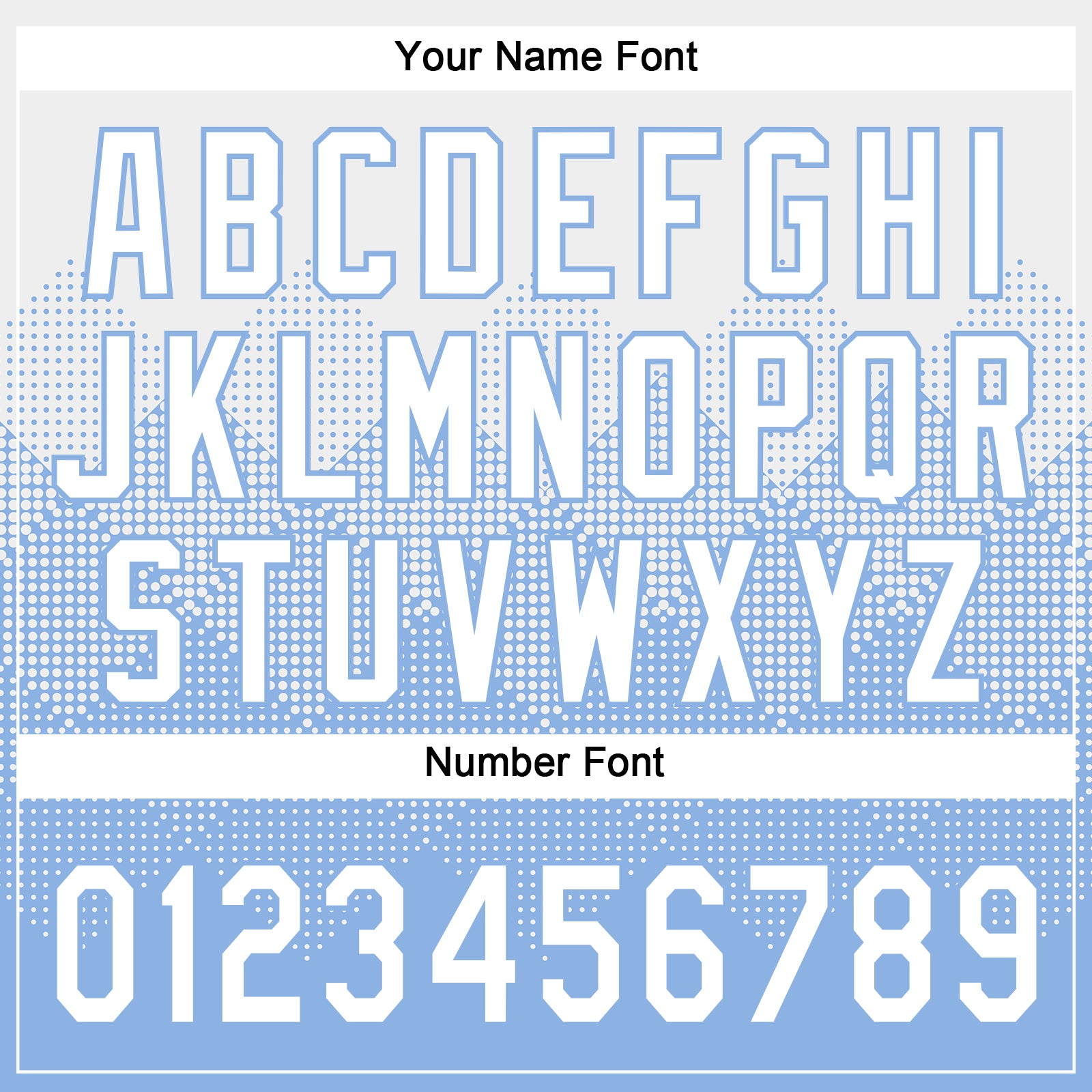 Custom White Light Blue 3D Gradient Square Shape Two-Button Unisex Softball Jersey