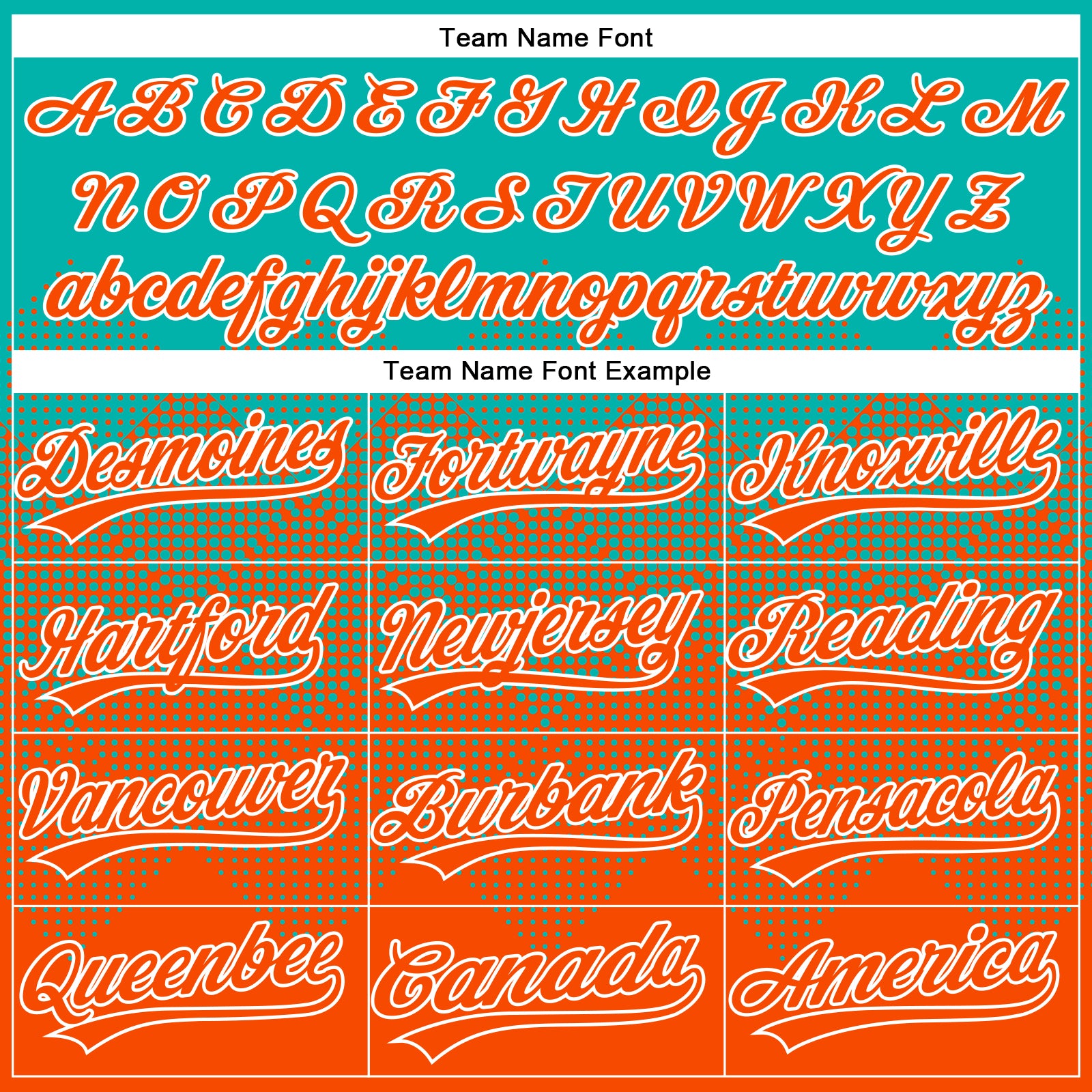 Custom Aqua Orange-White 3D Gradient Square Shape Two-Button Unisex Softball Jersey