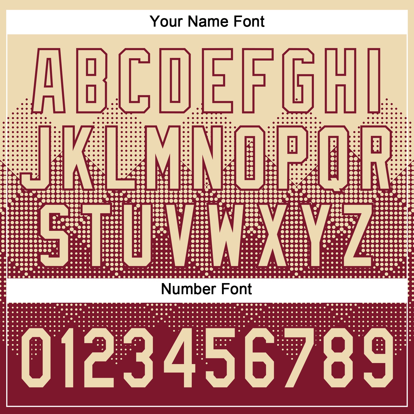 Custom Cream Crimson 3D Gradient Square Shape Two-Button Unisex Softball Jersey