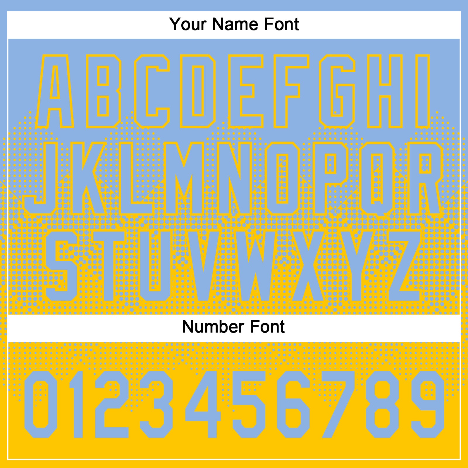 Custom Light Blue Yellow 3D Gradient Square Shape Two-Button Unisex Softball Jersey