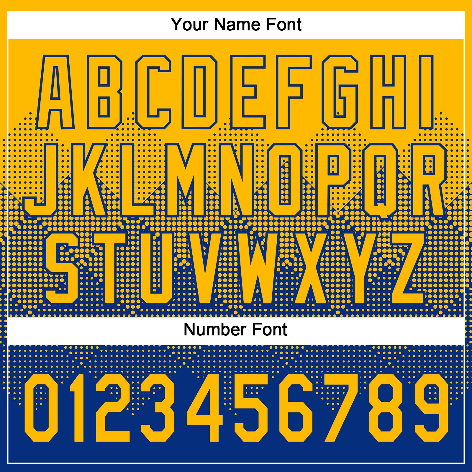 Custom Gold Royal 3D Gradient Square Shape Two-Button Unisex Softball Jersey