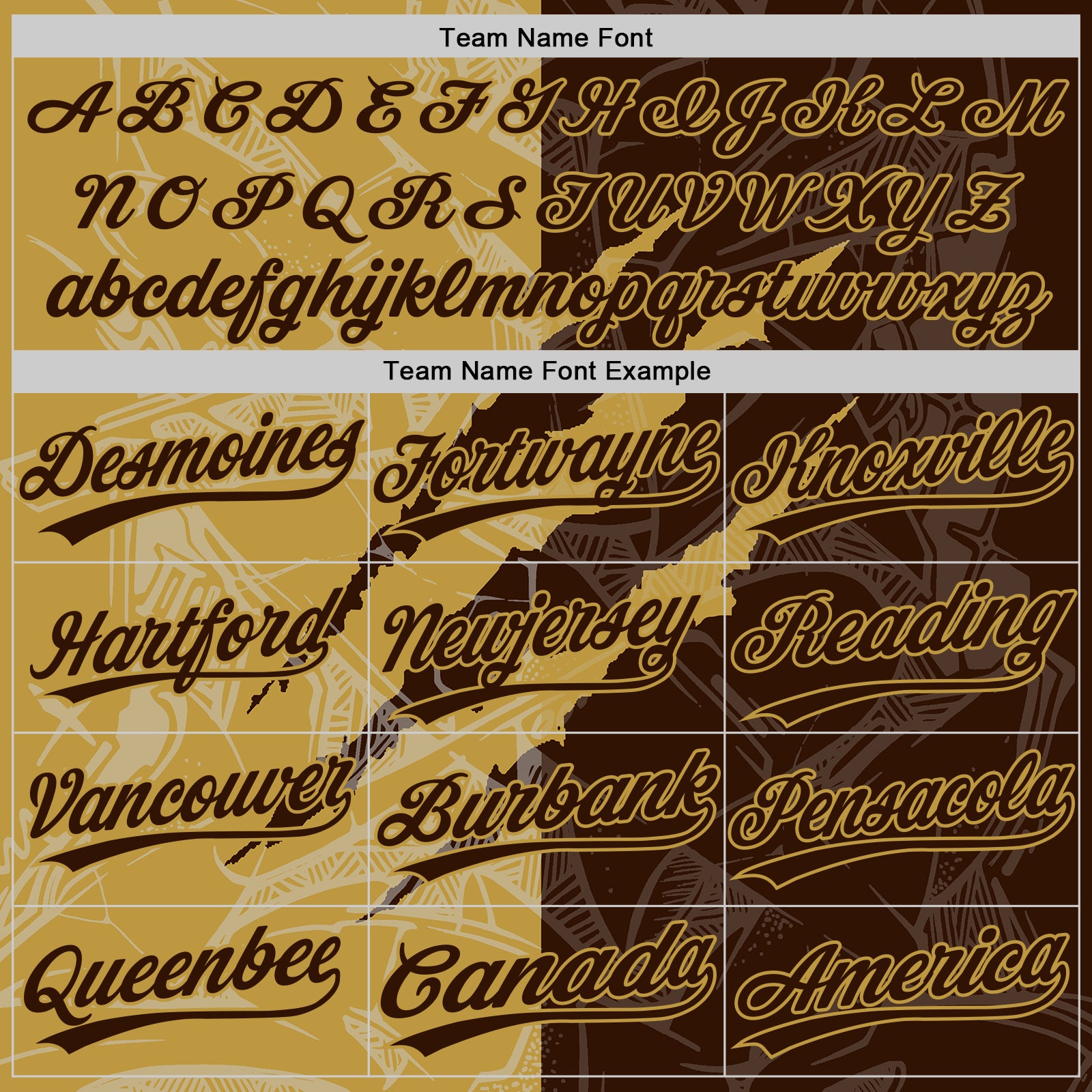 Custom Graffiti Pattern Brown-Old Gold 3D Scratch Two-Button Unisex Softball Jersey