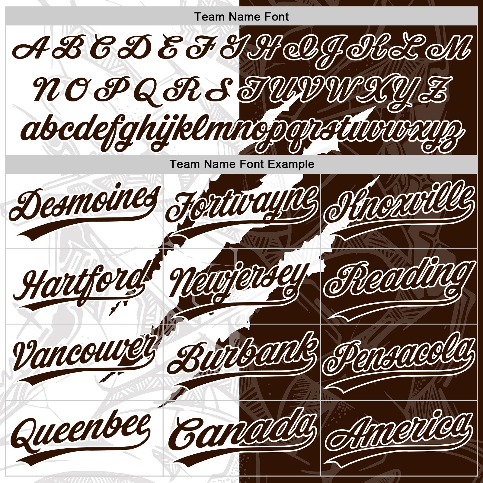 Custom Graffiti Pattern Brown-White 3D Scratch Two-Button Unisex Softball Jersey