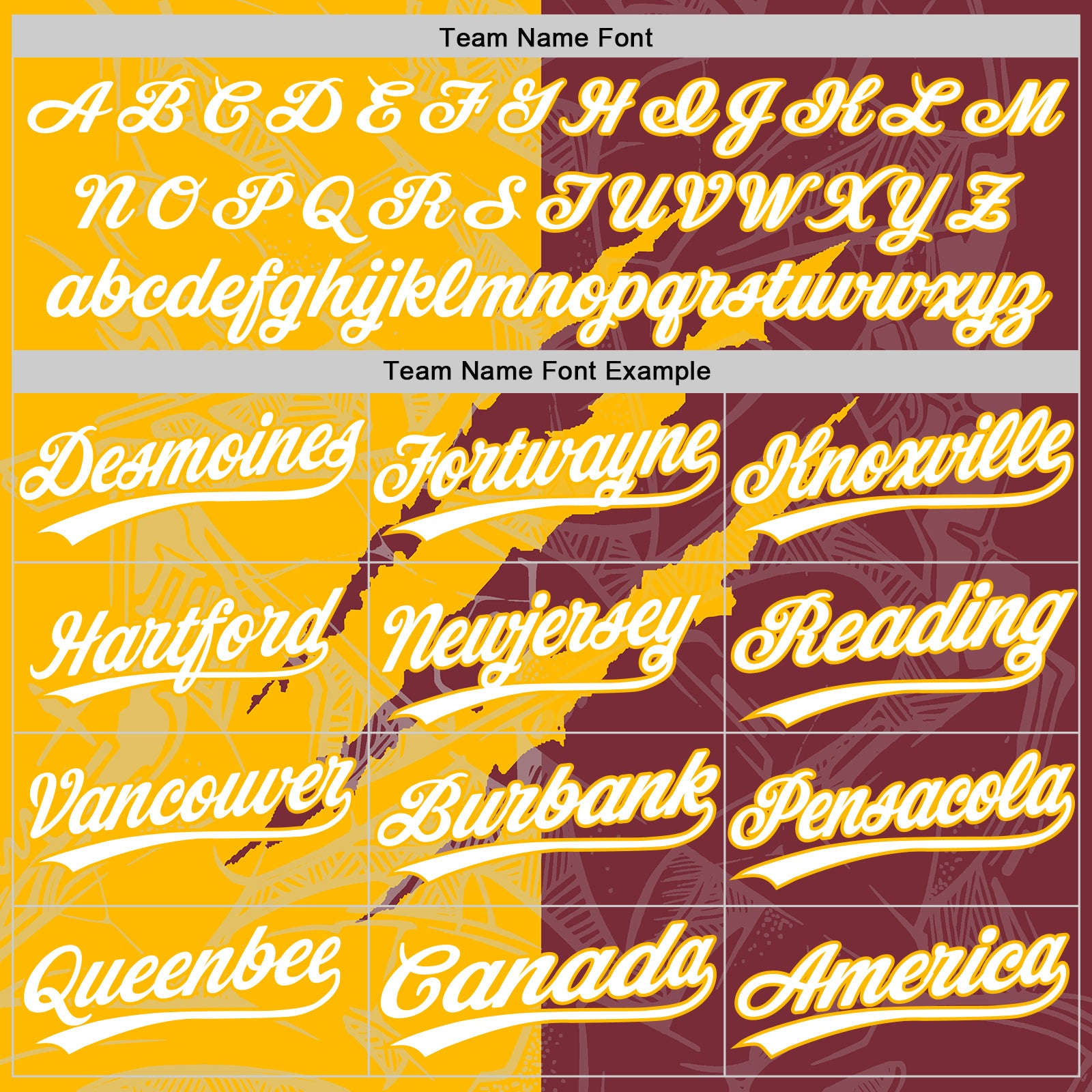 Custom Graffiti Pattern White Burgundy-Gold 3D Scratch Two-Button Unisex Softball Jersey