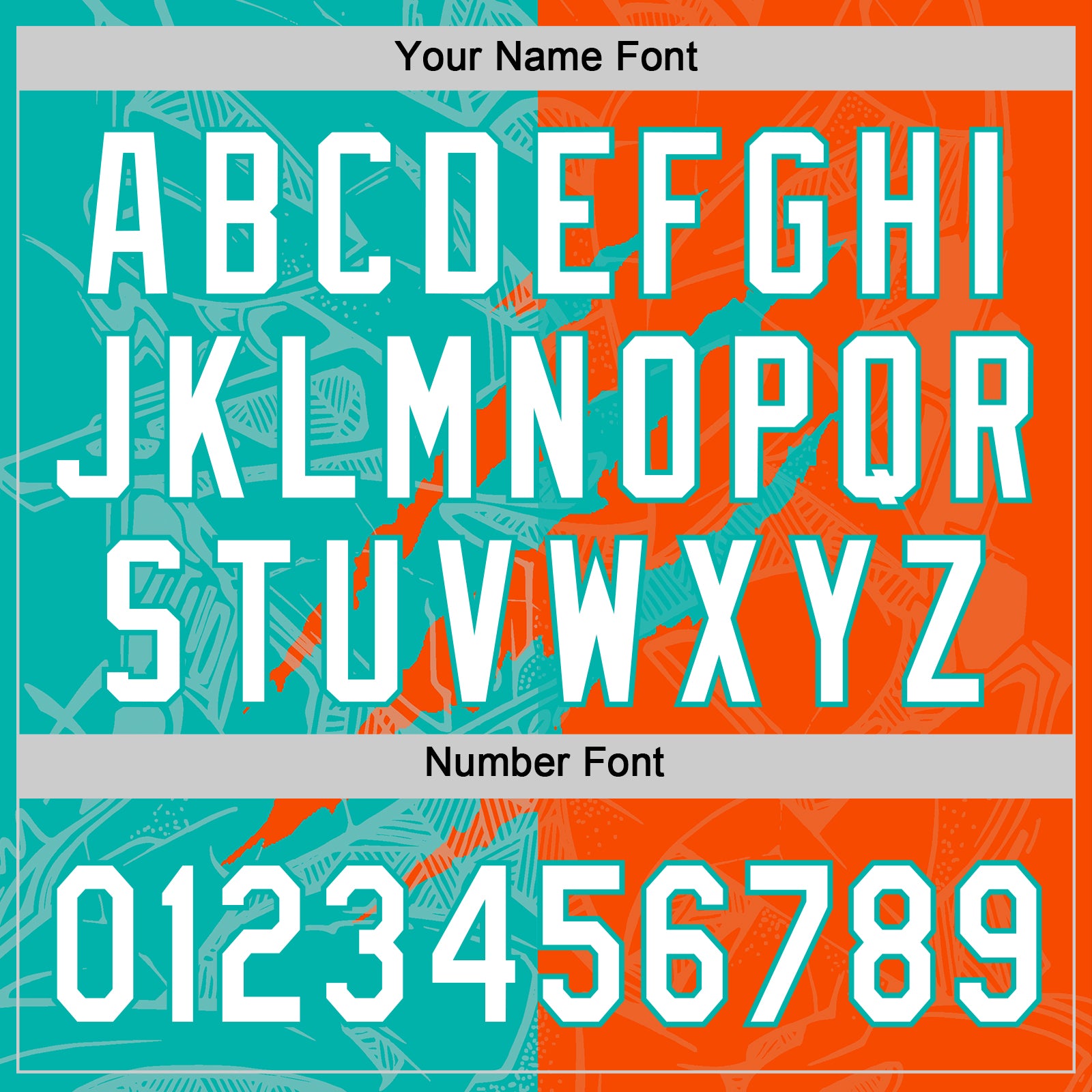 Custom Graffiti Pattern White Orange-Aqua 3D Scratch Two-Button Unisex Softball Jersey