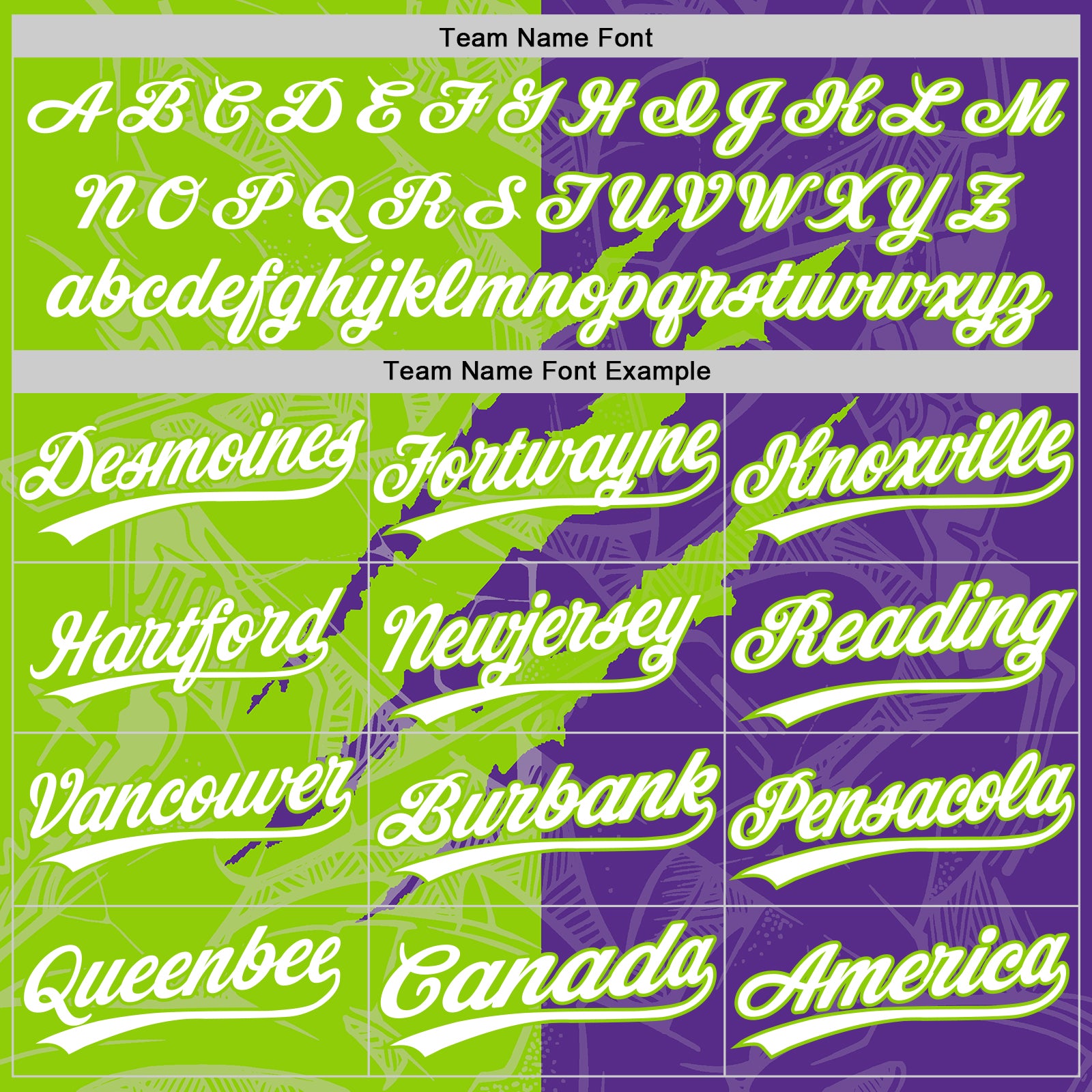 Custom Graffiti Pattern White Purple-Neon Green 3D Scratch Two-Button Unisex Softball Jersey