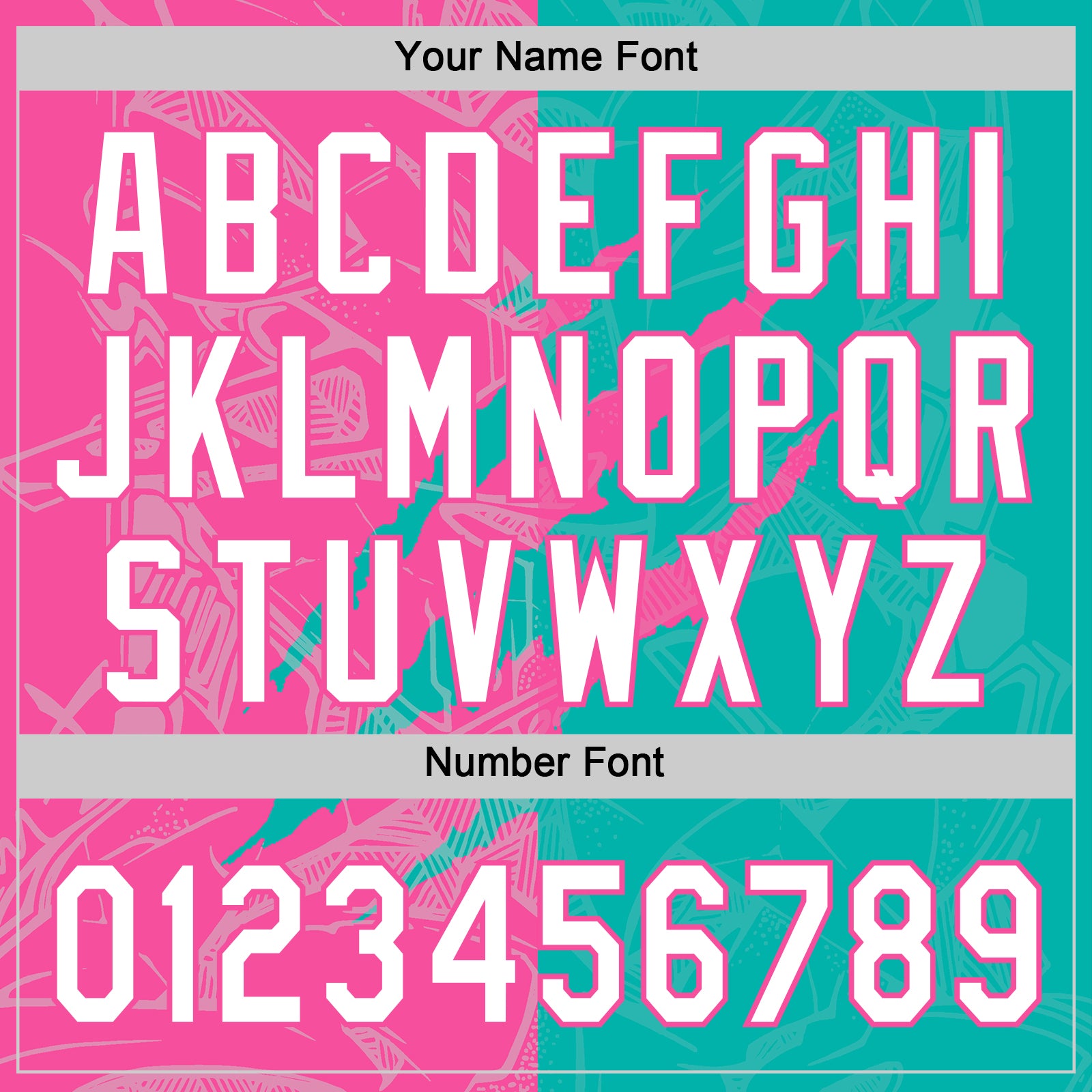 Custom Graffiti Pattern White Aqua-Pink 3D Scratch Two-Button Unisex Softball Jersey