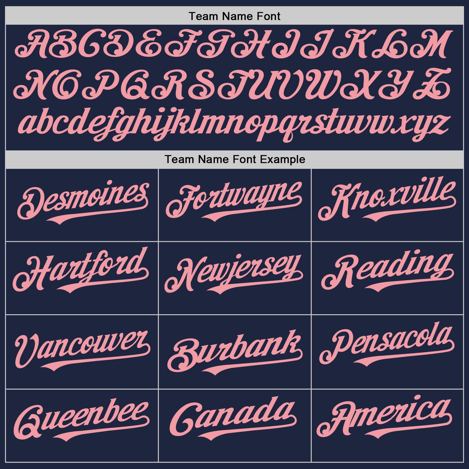 Custom Navy White-Medium Pink Pinstripe Authentic Split Fashion Baseball Jersey